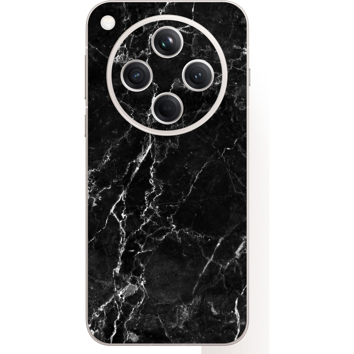 Black Marble skin on Oppo Find X8 (5G) by Decalz