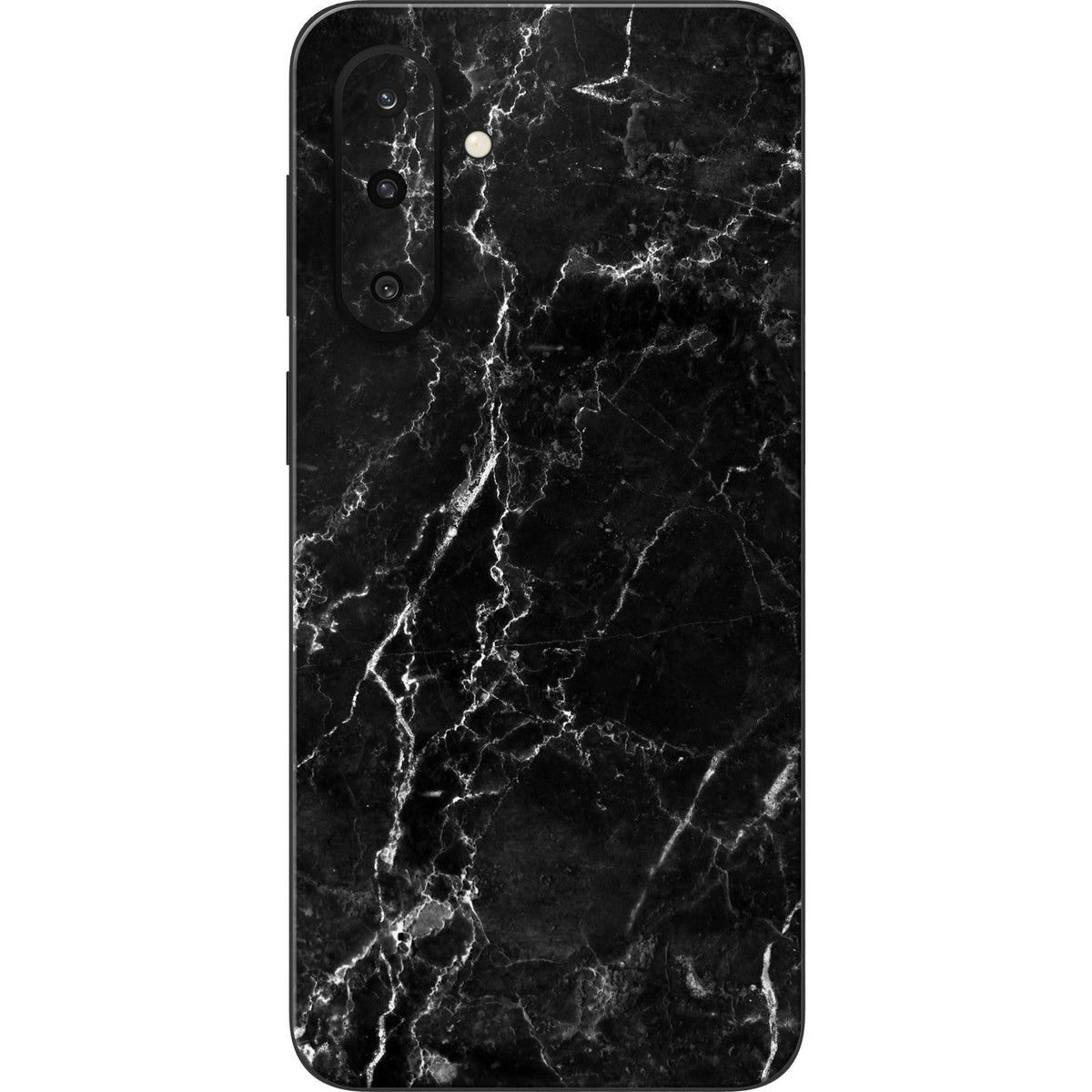 Black Marble skin on Samsung Galaxy F36 (5G) by Decalz
