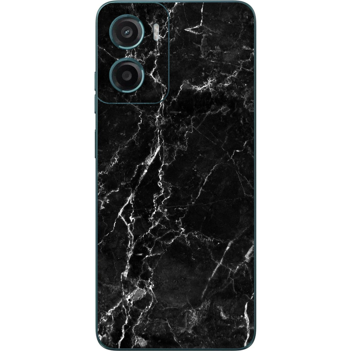 Black Marble skin on Moto G05 by Decalz