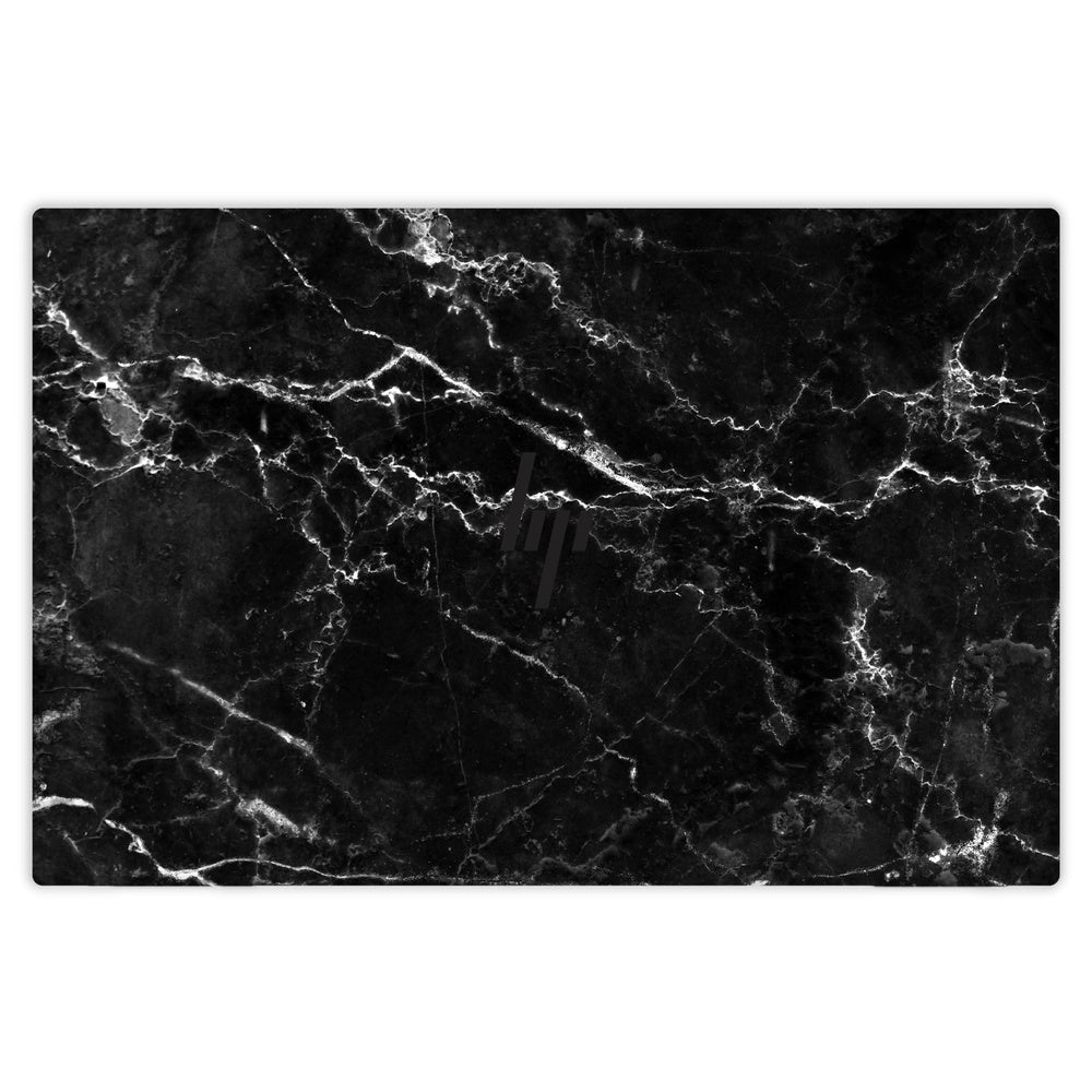 Black Marble skin on Hp Envy 13 AH0027TU by Decalz