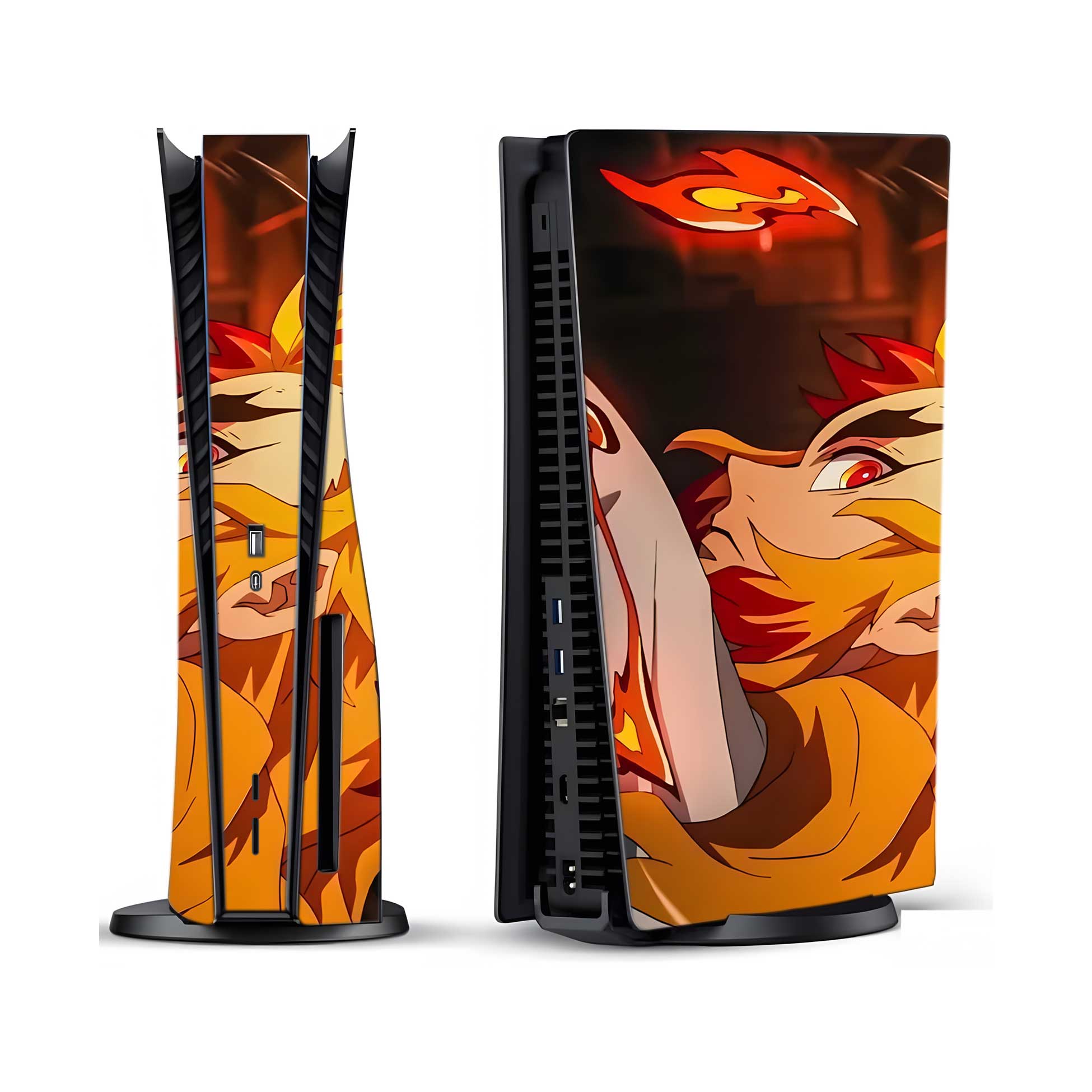 Blazing Katana PlayStation 5 Fat Skins & Wraps