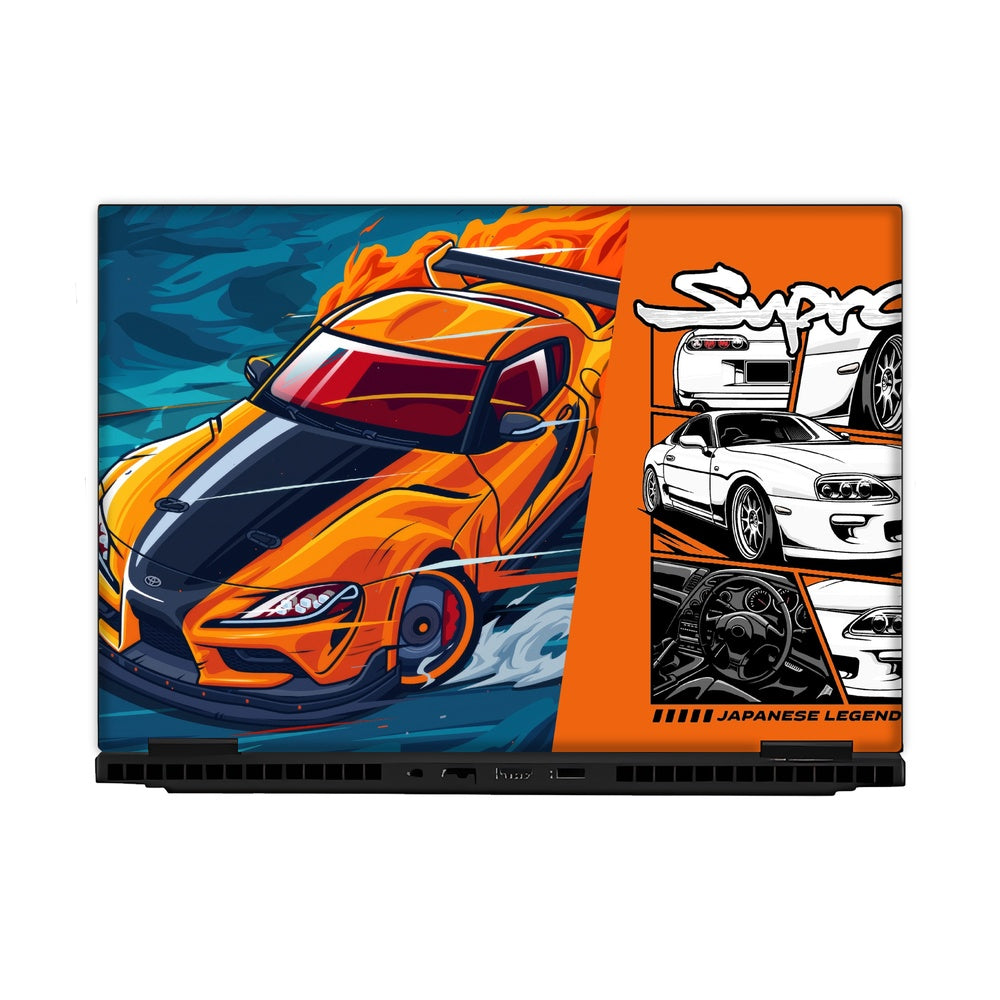 Blazing Legend skin on Hp Omen Gaming 16-AM0241TX by Decalz