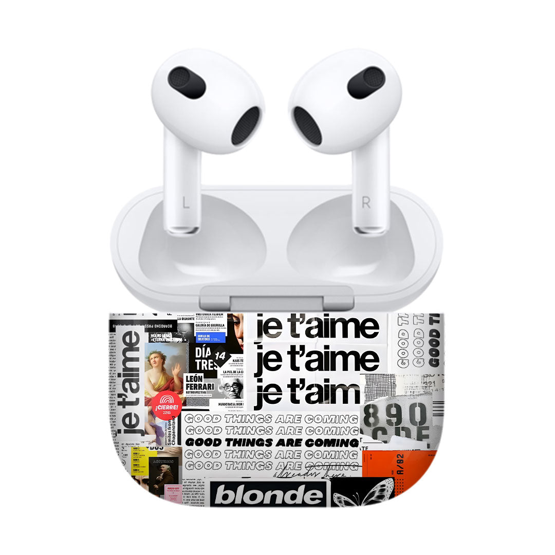 Airpods 3 Blonde skins