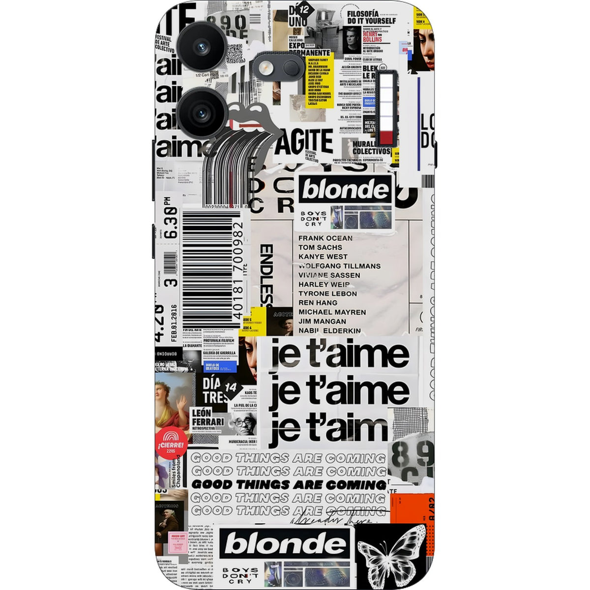 Blonde skin on Nothing Phone 4B by Decalz
