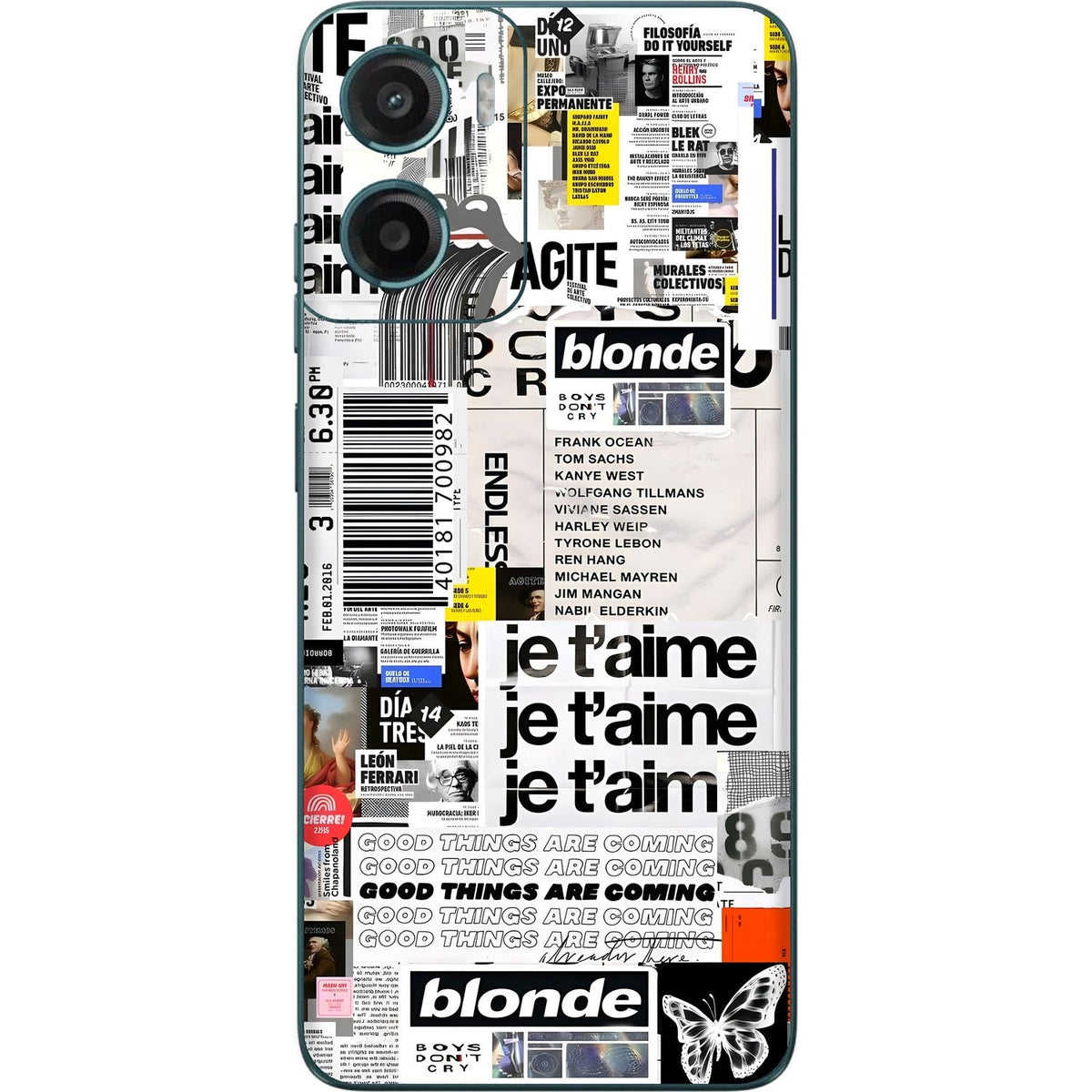 Blonde skin on Moto G05 by Decalz