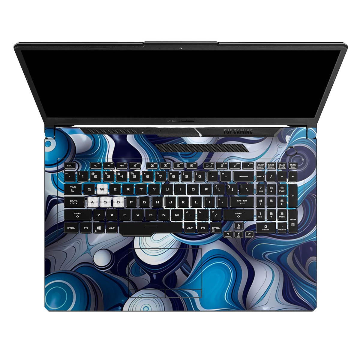 Blue Boom - Laptop Skins