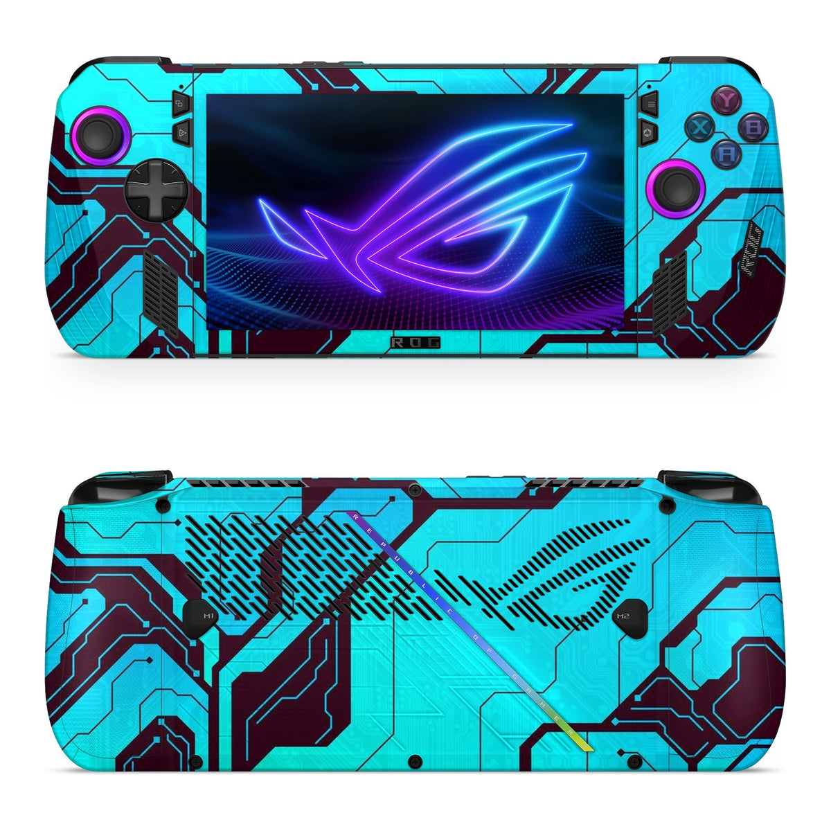 BlueBoard Asus ROG Xbox Ally X skin by Decalz
