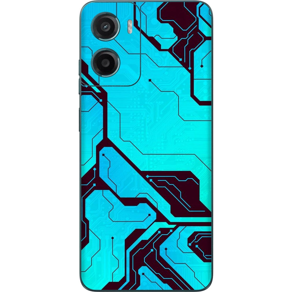 BlueBoard skin on Moto G05 by Decalz