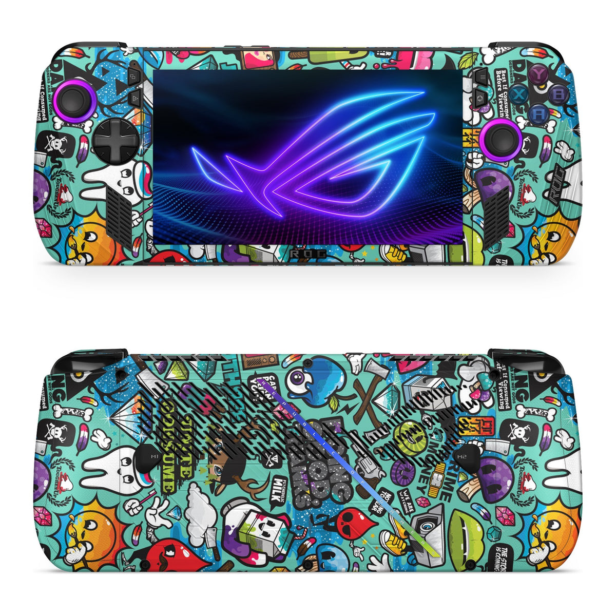 Bluesketch Asus ROG Xbox Ally X skin by Decalz