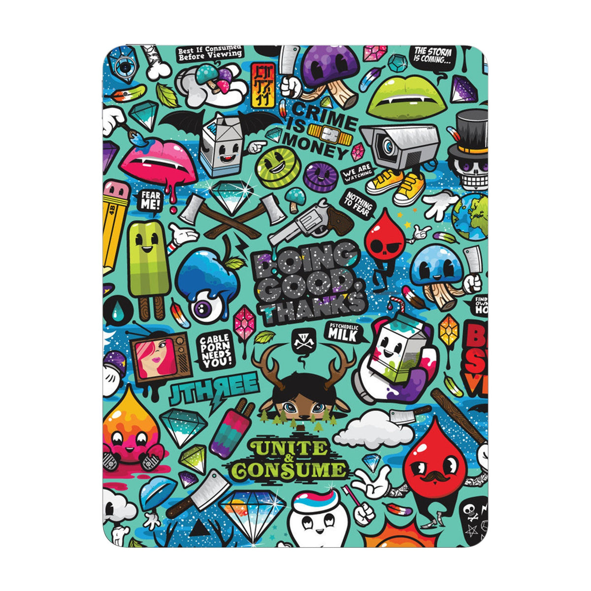 Bluesketch skin on iPad Air 13-inch M3 2025 by Decalz