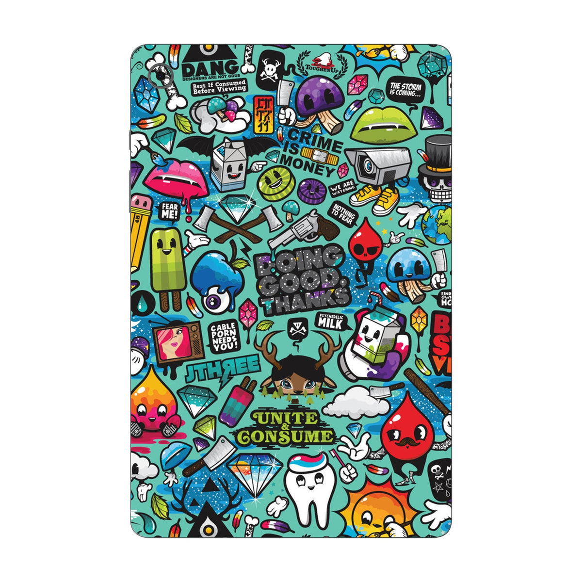 Bluesketch skin on Samsung Galaxy Tab S10 Lite by Decalz