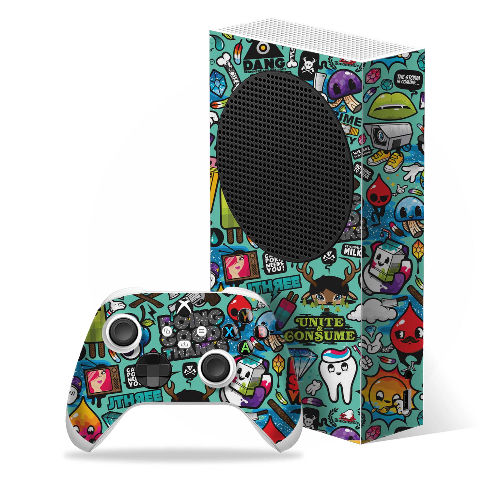 Bluesketch Xbox Series S Skins & Wraps