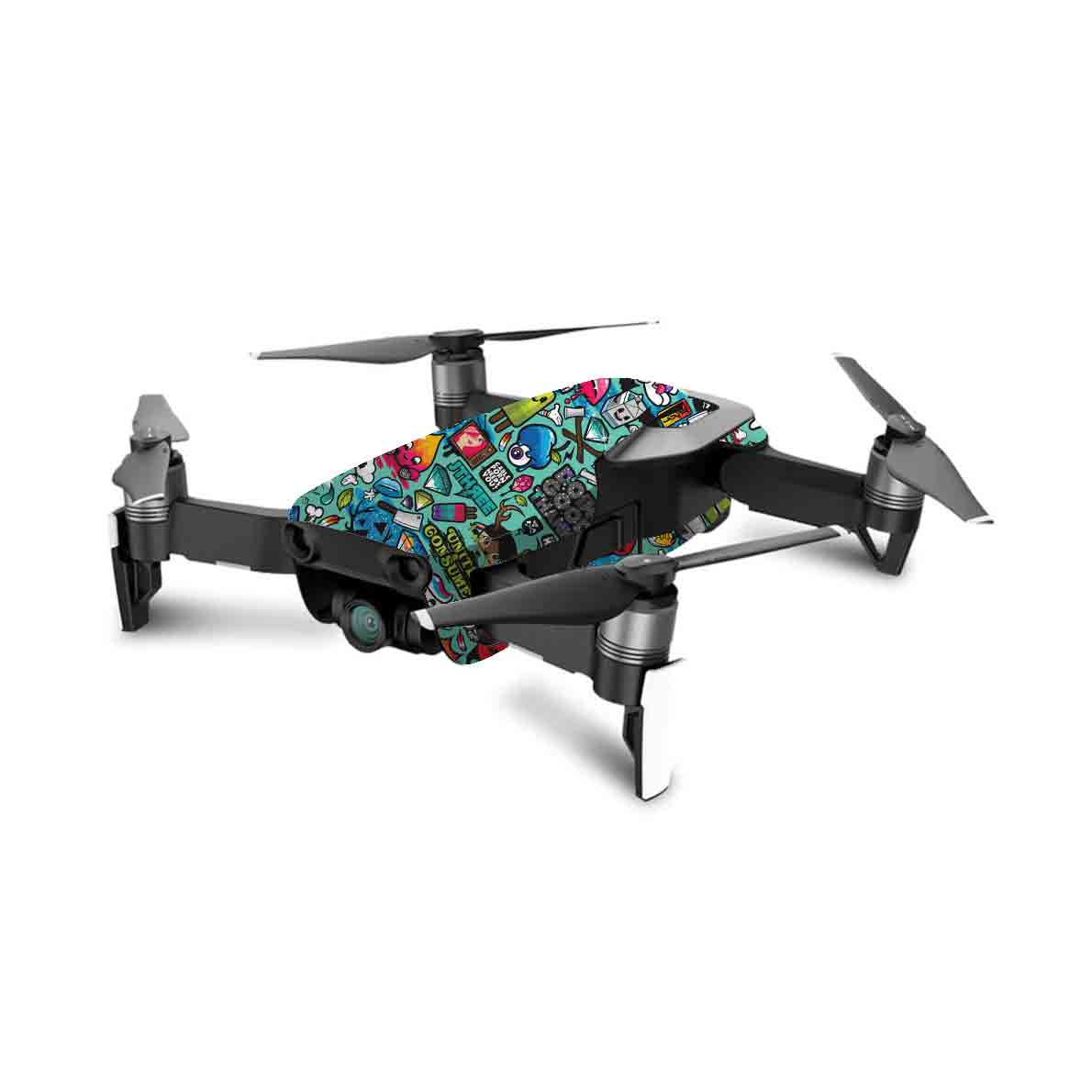 Blue Sketch - Drone Skins