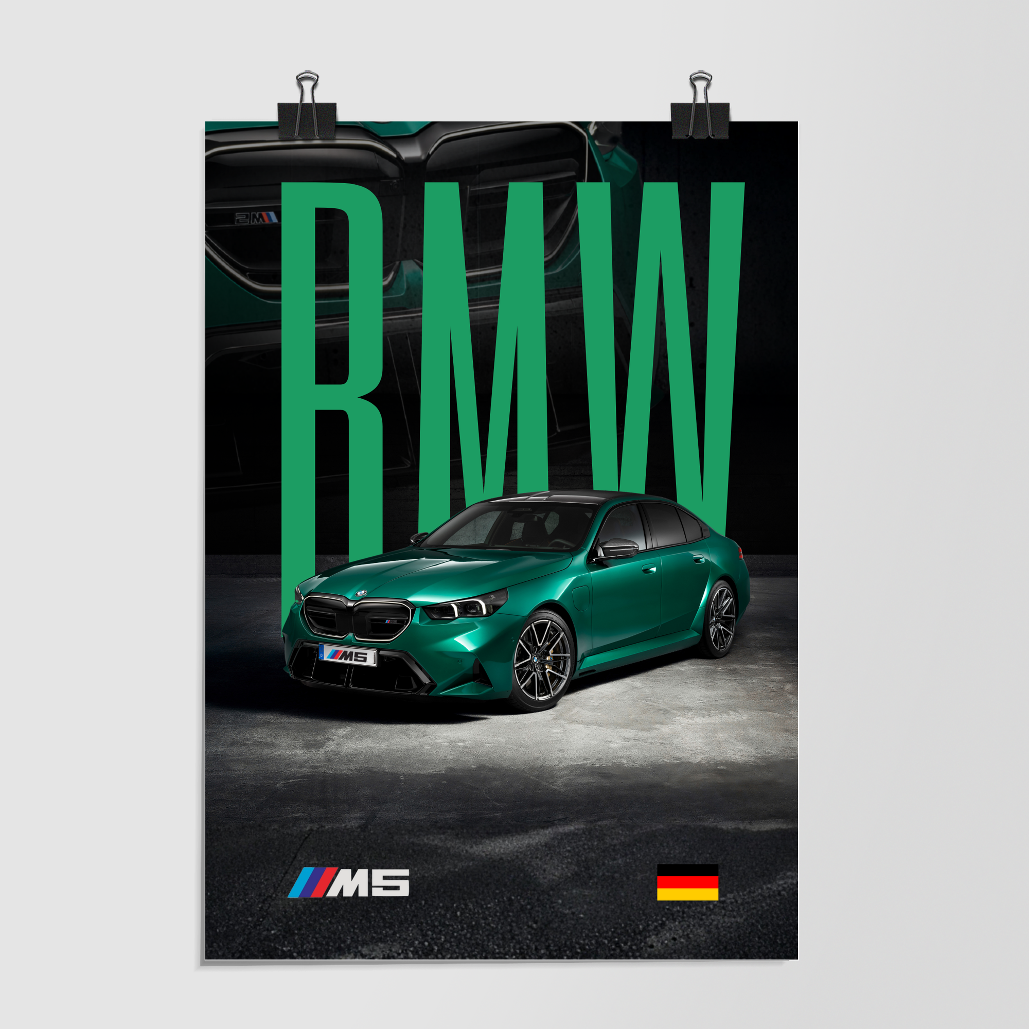 Bmw M5 Green by Decalz