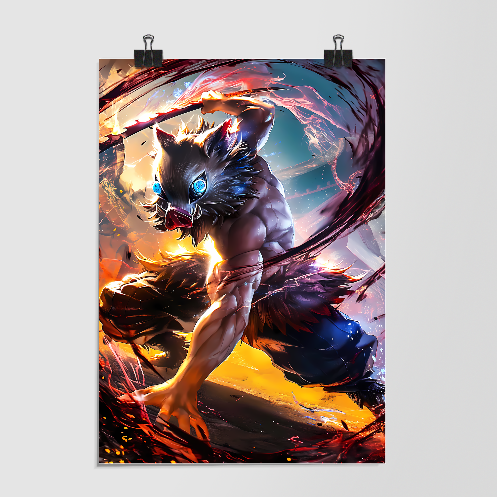 Boar Mask's Fury by Decalz