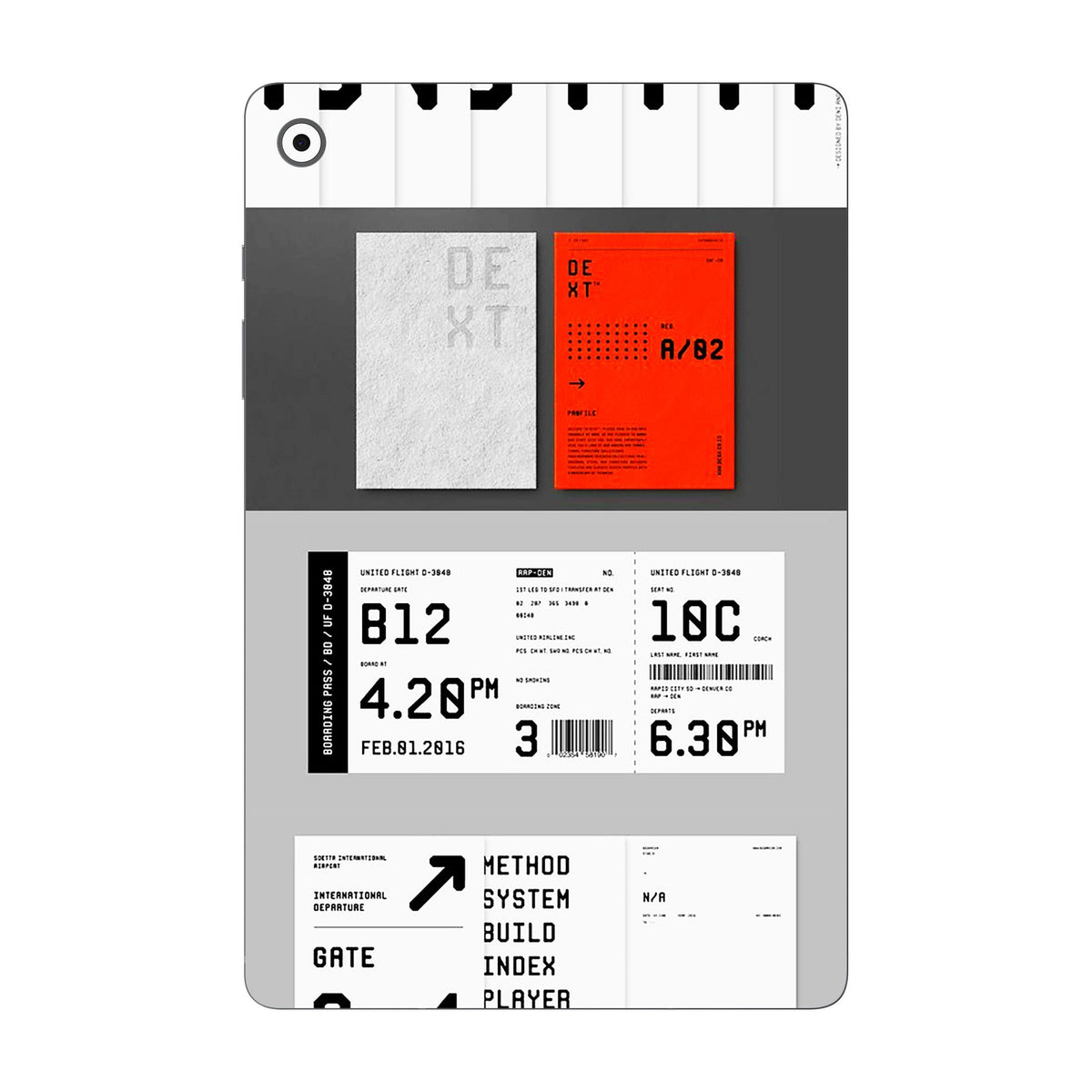 Boarding Passion skin on Samsung Galaxy Tab S10 Lite by Decalz