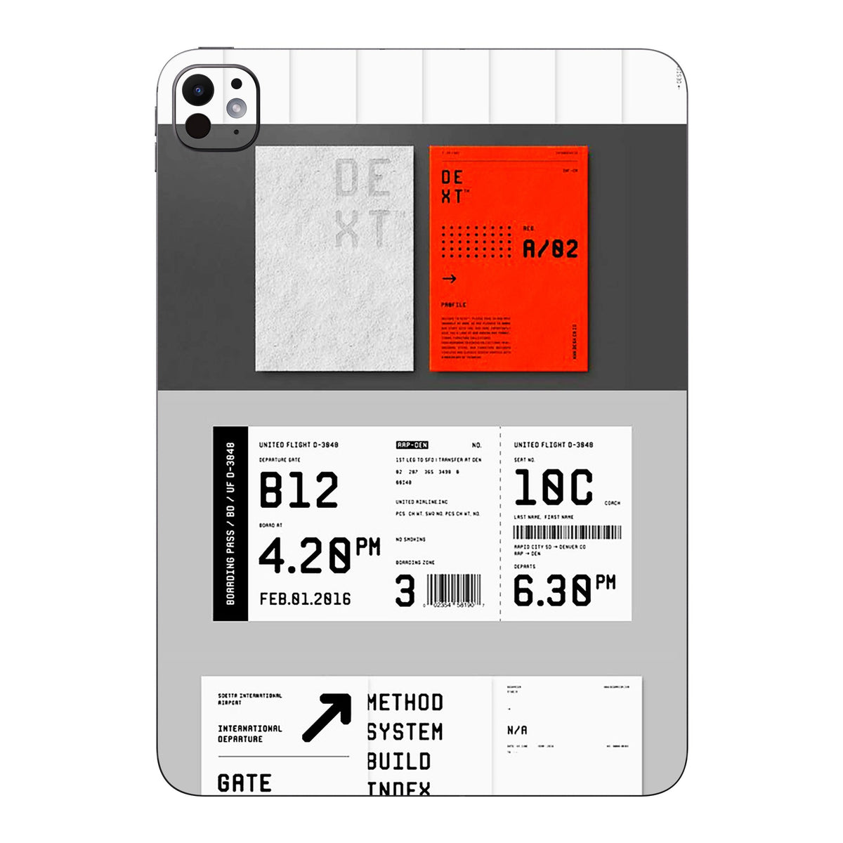 Boarding Passion skin on iPad Pro 11-inch M5 by Decalz