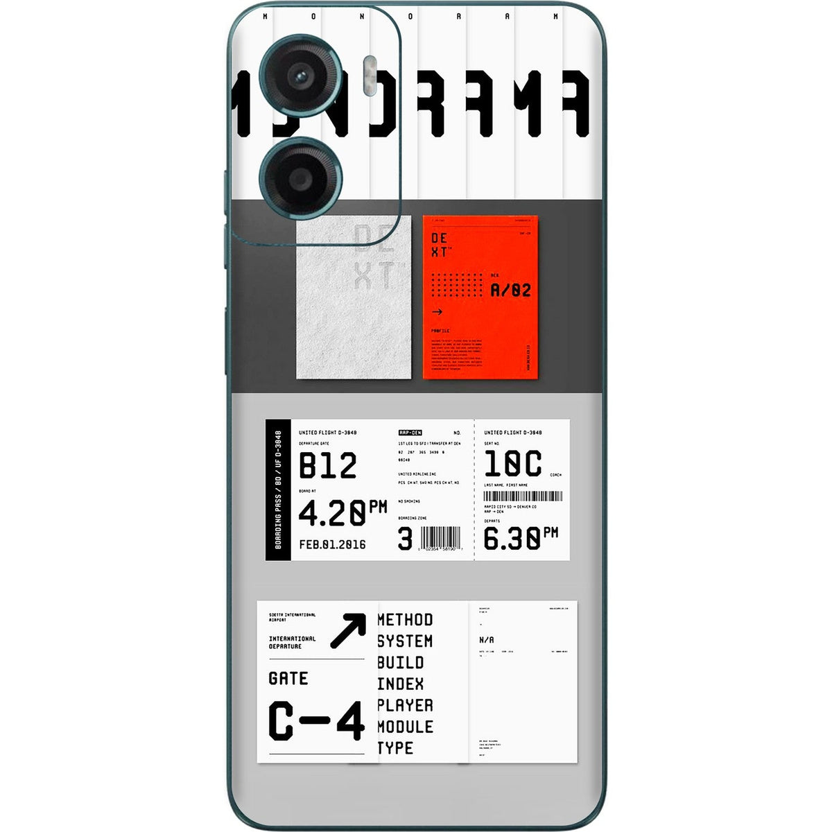 Boarding Passion skin on Moto G05 by Decalz