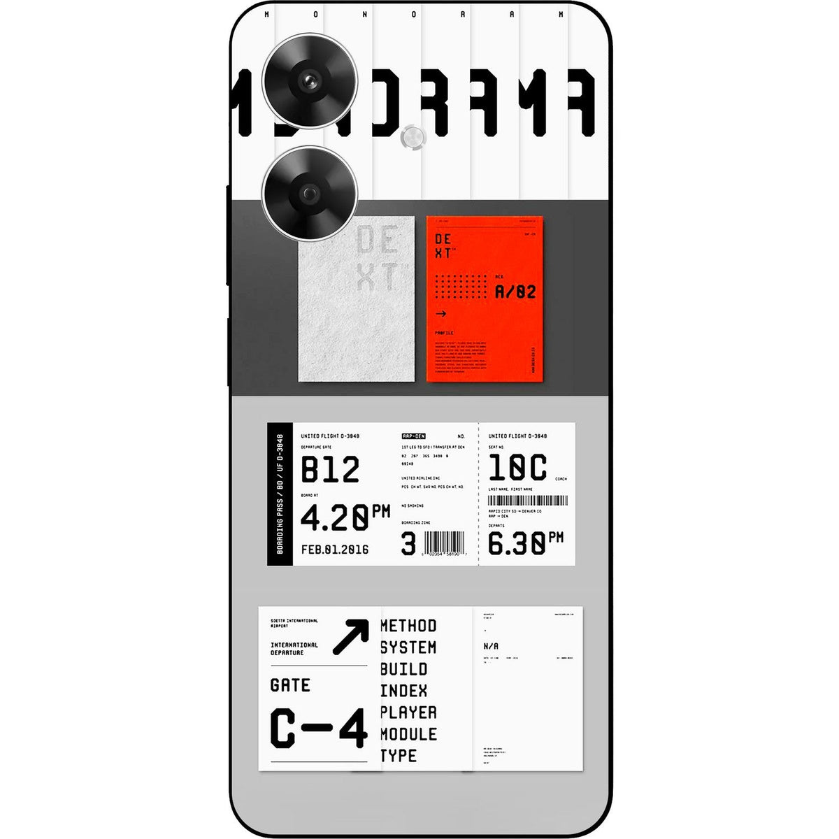 Boarding Passion skin on Realme Narzo N61 by Decalz