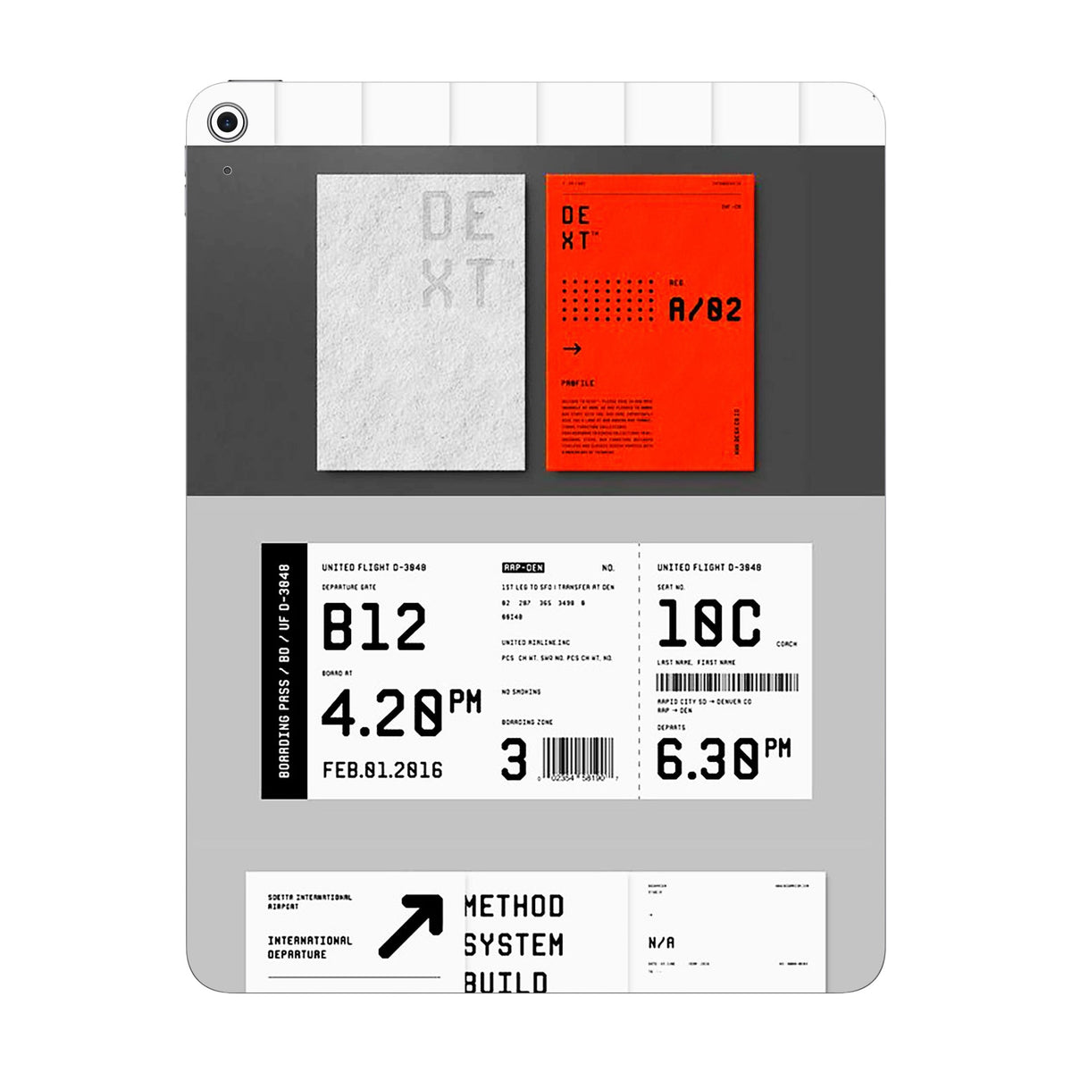 Boarding Passion skin on iPad Air 13-inch M3 2025 by Decalz