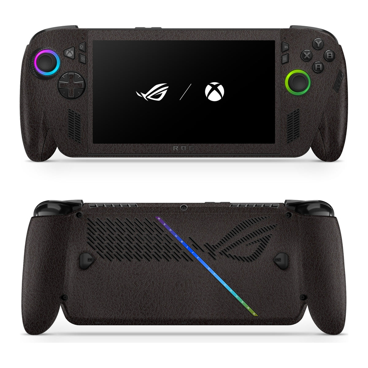 Brown Leather Asus ROG Xbox Ally skin by Decalz