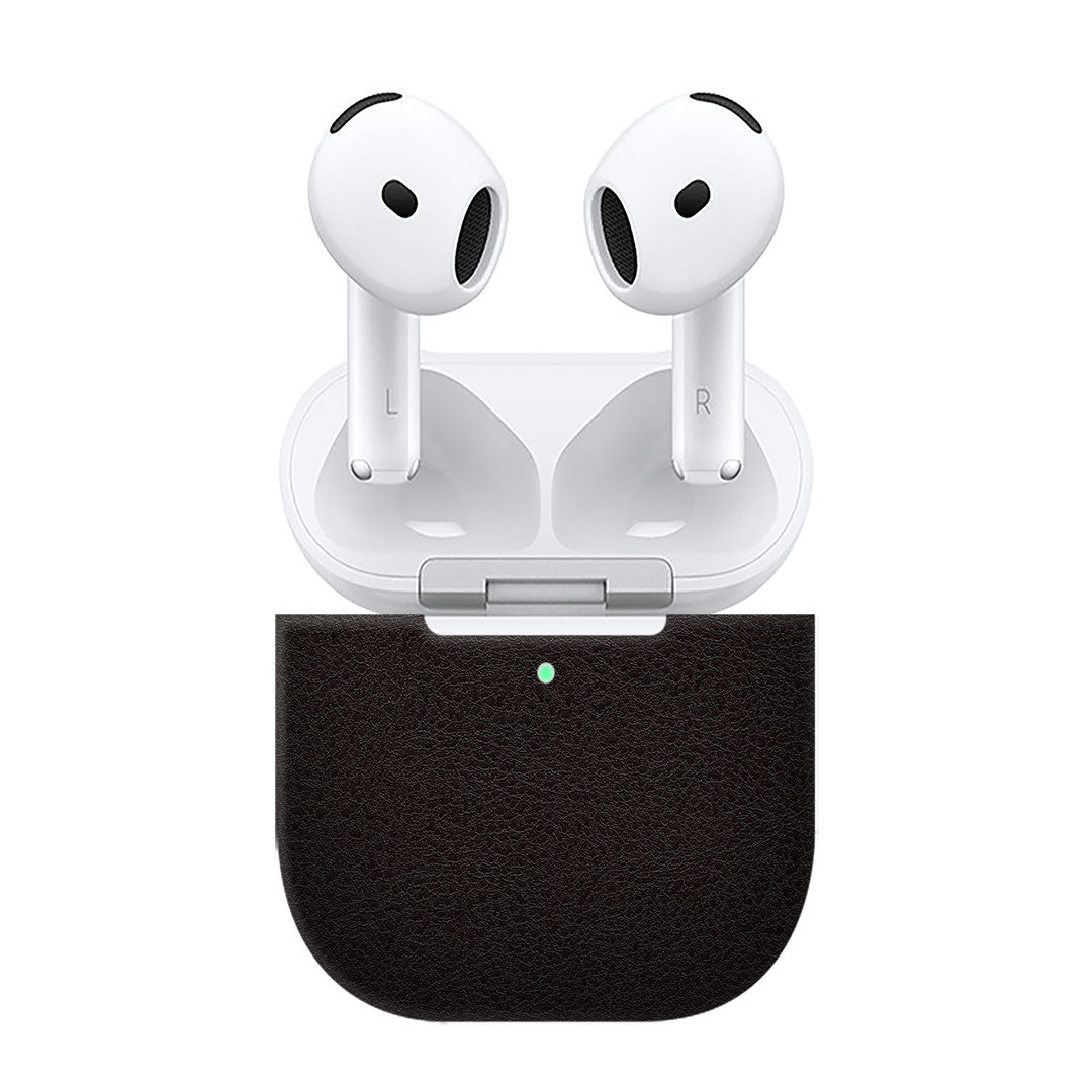 Airpods 4 Brown Leather Skins