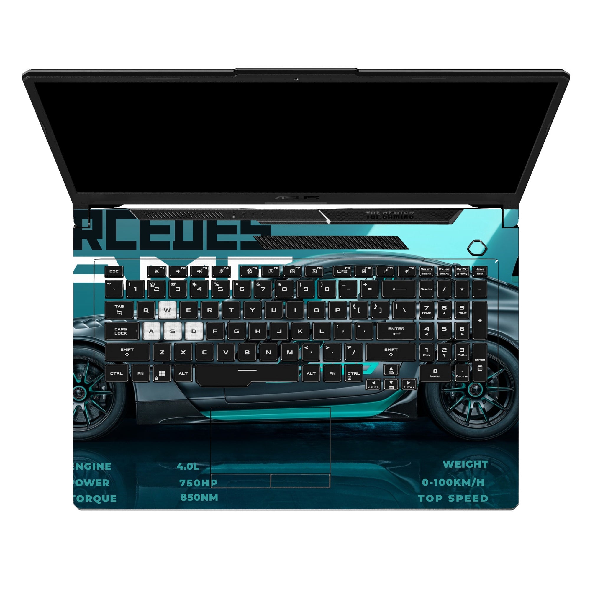 Bugatti Chiron Specs by Decalz