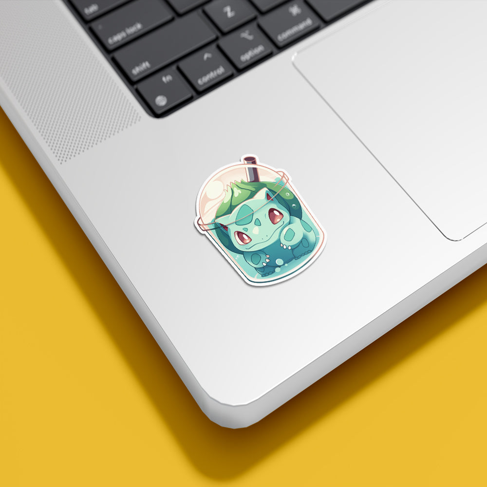 Bulbasaur Boba Unique Sticker