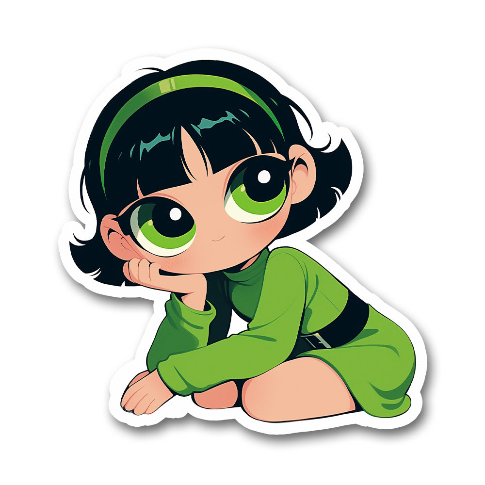 Buttercup Powerpuff Girls Beautiful Sticker