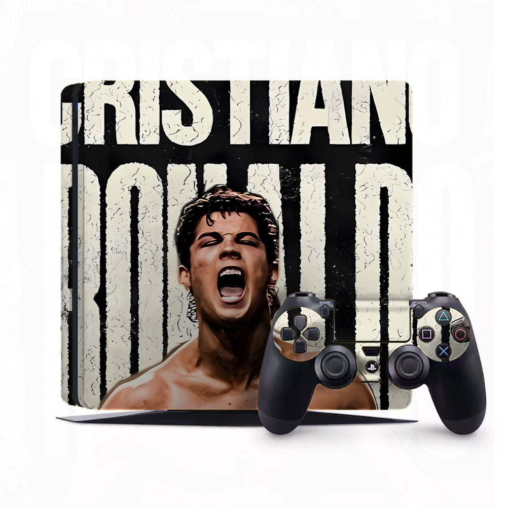 CR7 The Legend Collage PlayStation 4 Slim Skins & Wraps