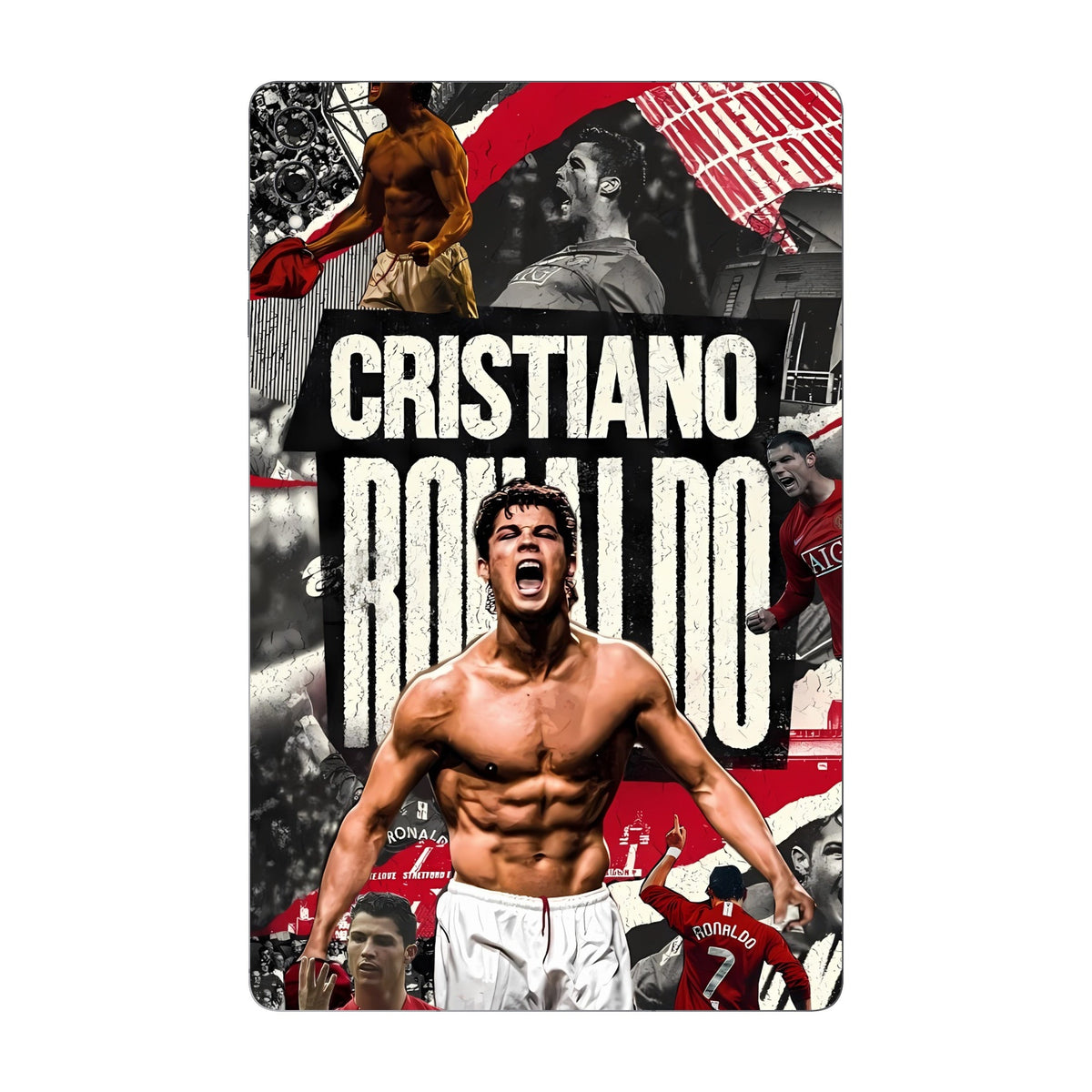 CR7 The Legend Collage skin on Samsung Galaxy Tab S11 Ultra by Decalz