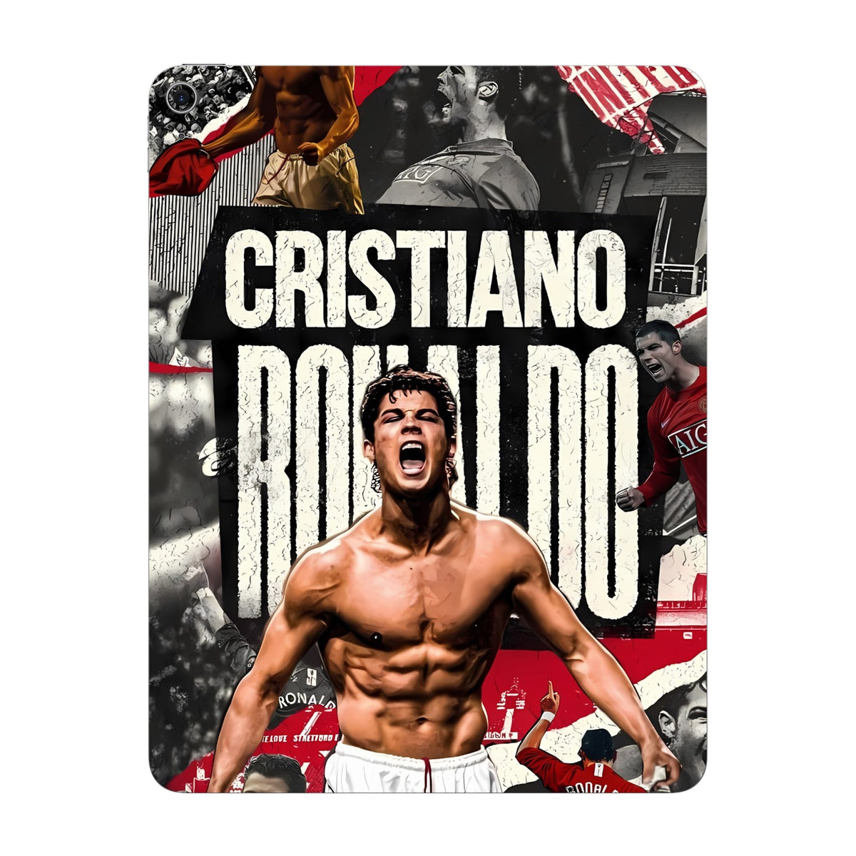 CR7 The Legend Collage skin on iPad Air 13-inch M3 2025 by Decalz