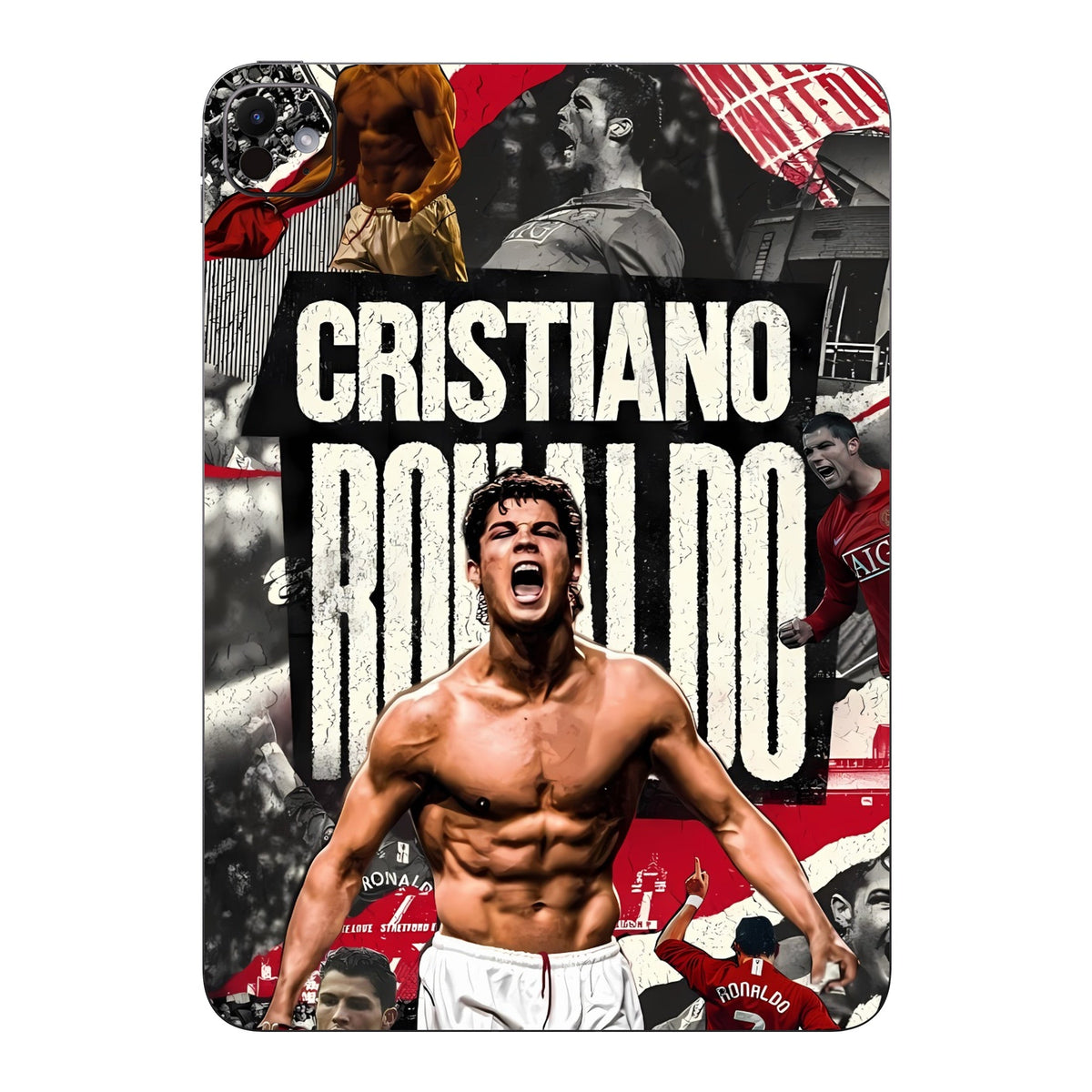 CR7 The Legend Collage skin on iPad Pro 11-inch M5 by Decalz
