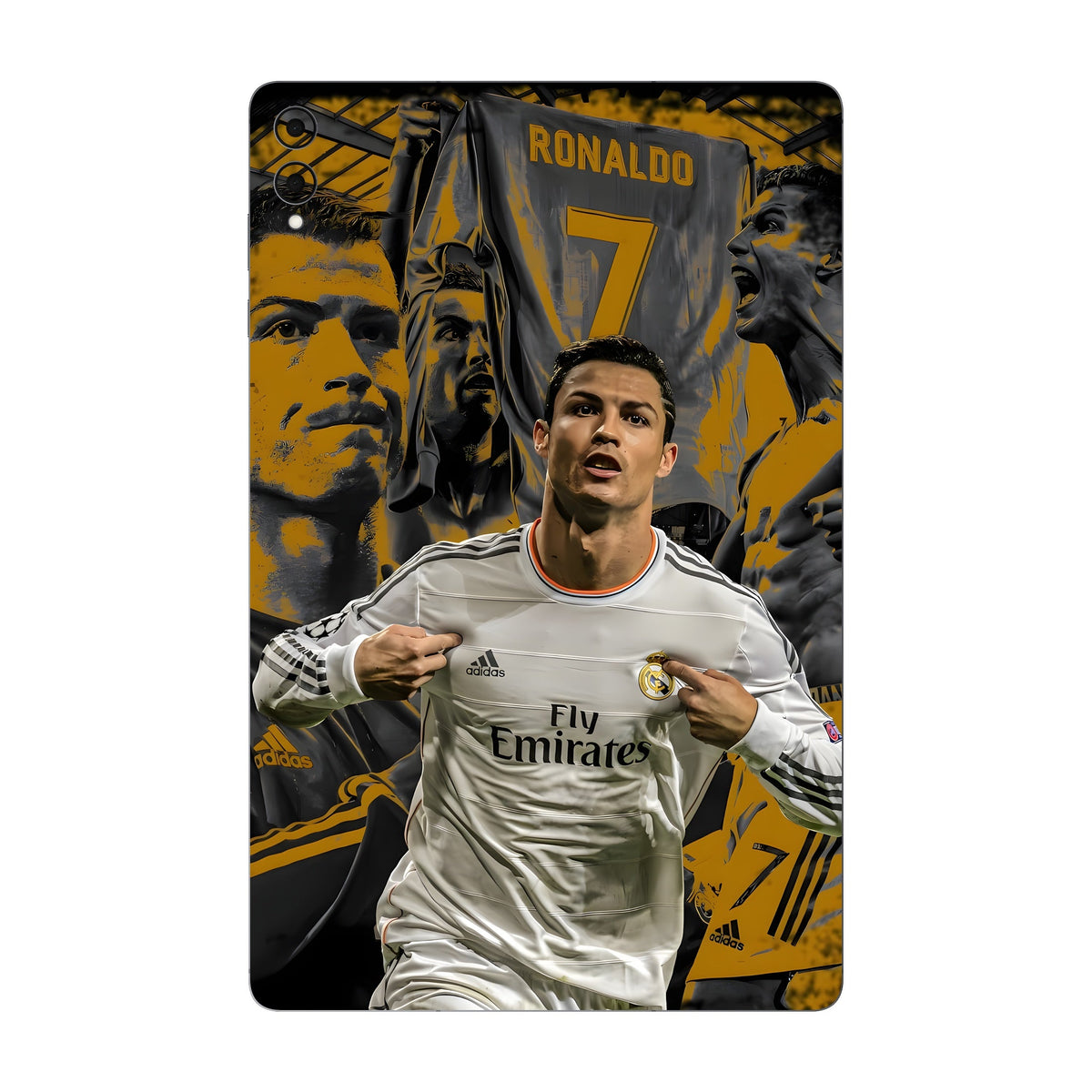 CR7 White Art skin on Samsung Galaxy Tab S11 Ultra by Decalz