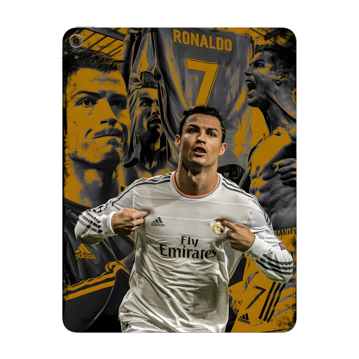CR7 White Art skin on iPad Air 13-inch M3 2025 by Decalz