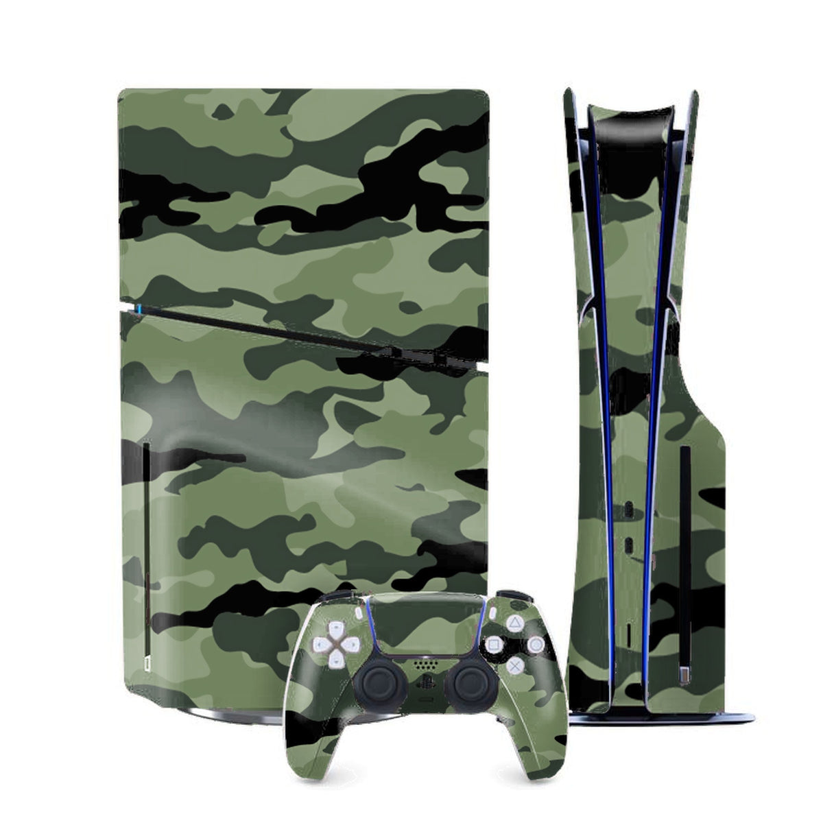 Cammando Camo PlayStation 5 Slim skin by Decalz