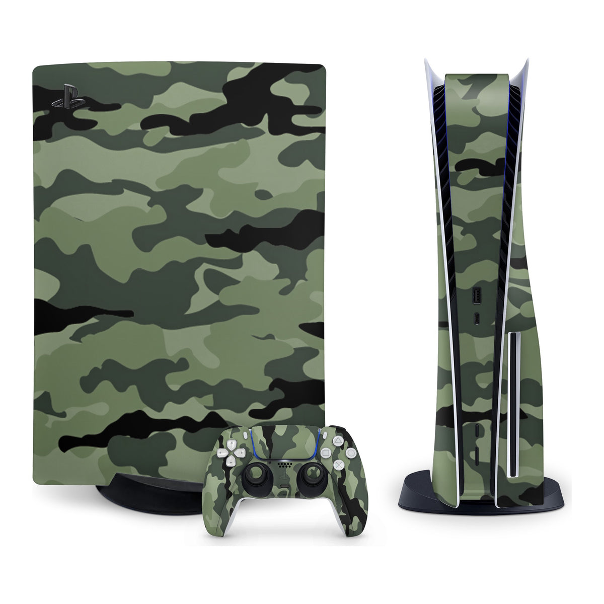 Cammando Camo PlayStation 5 Fat Skins & Wraps