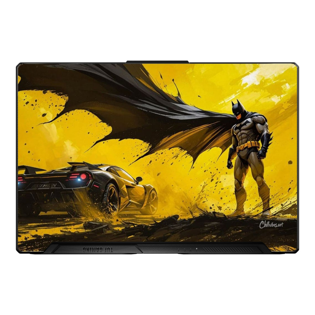 Caped Guardian And Night Car by Decalz