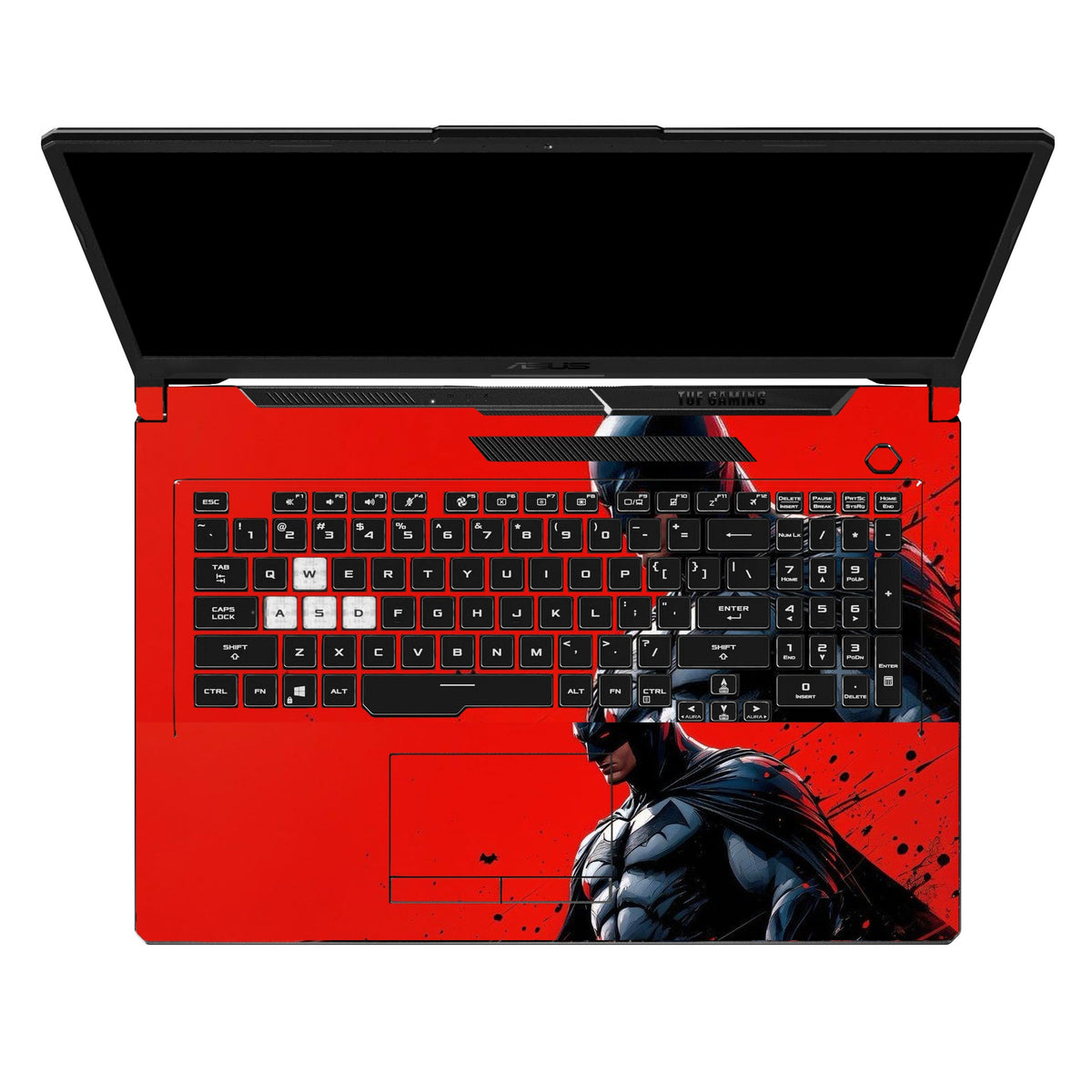 Caped Guardian Red Silhouette by Decalz