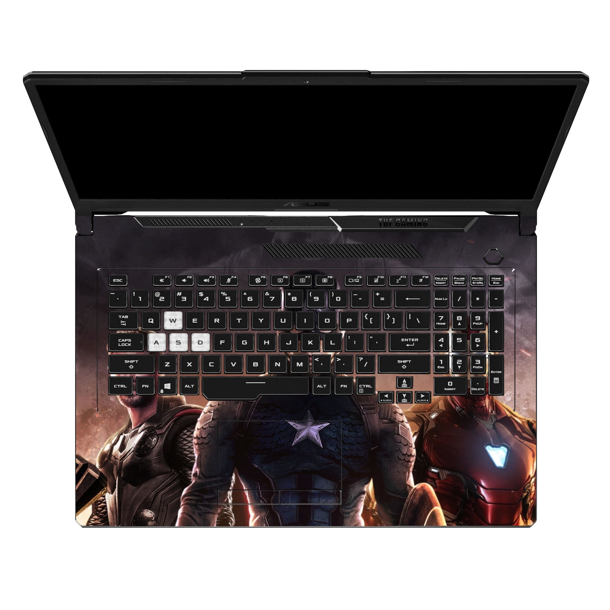 Captain America Black Battle Ready Pose by Decalz