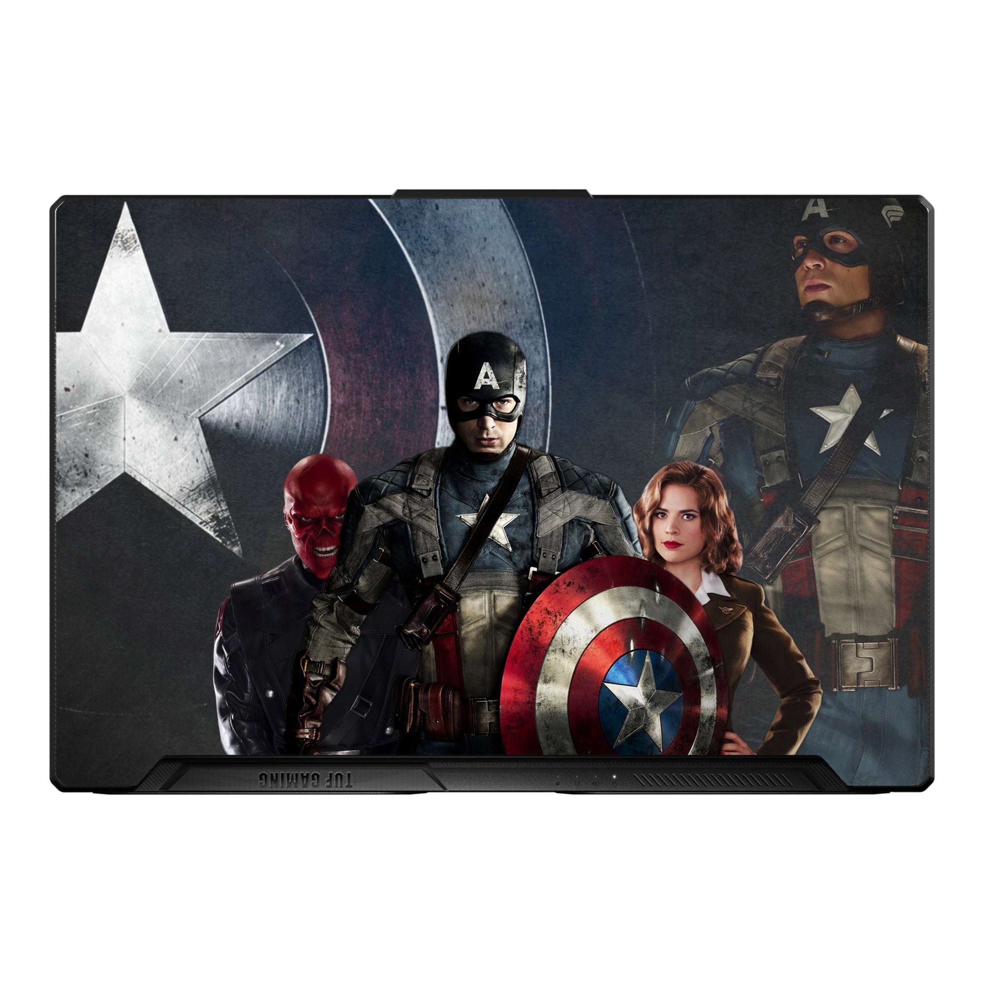 Captain America Black by Decalz