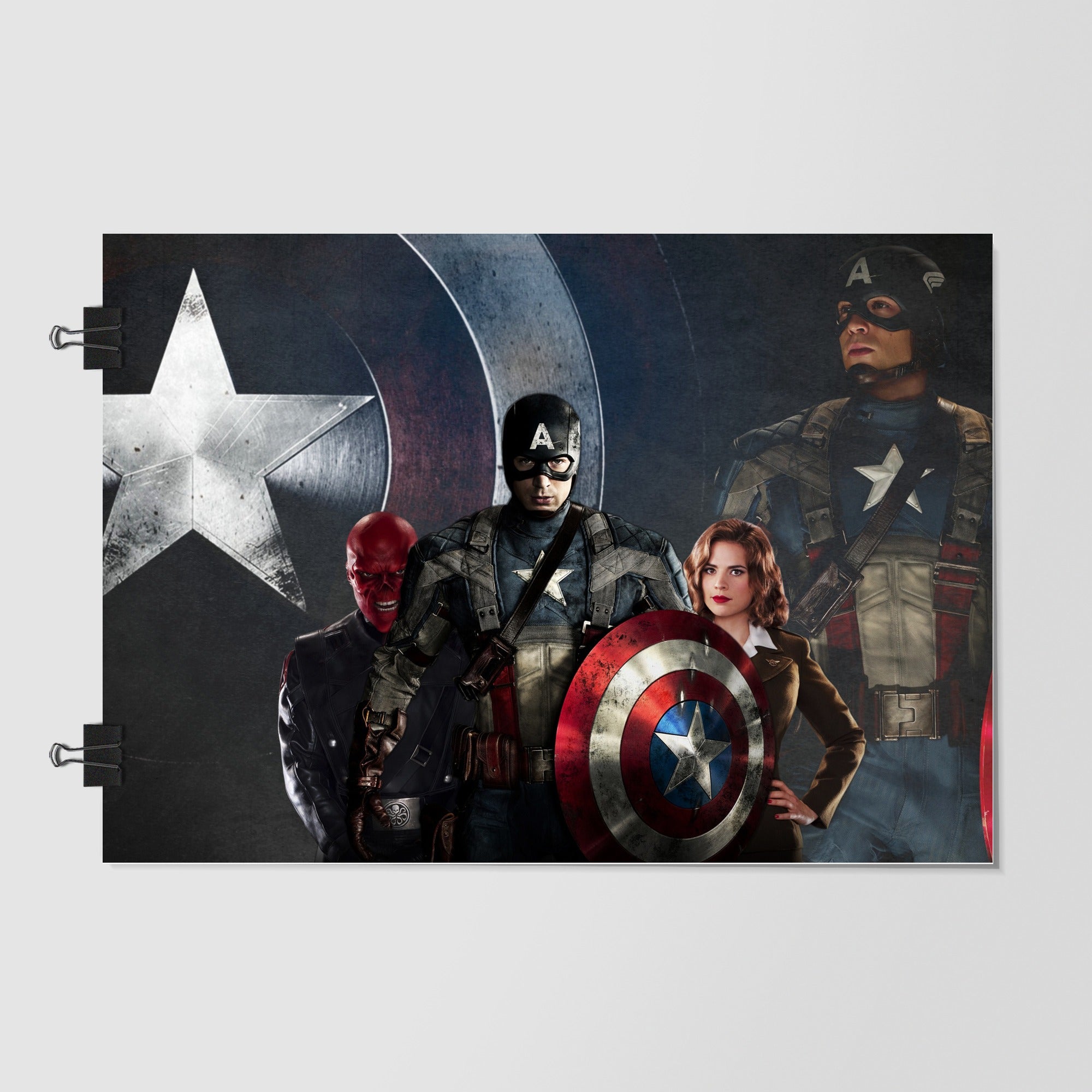 Captain America Black by Decalz