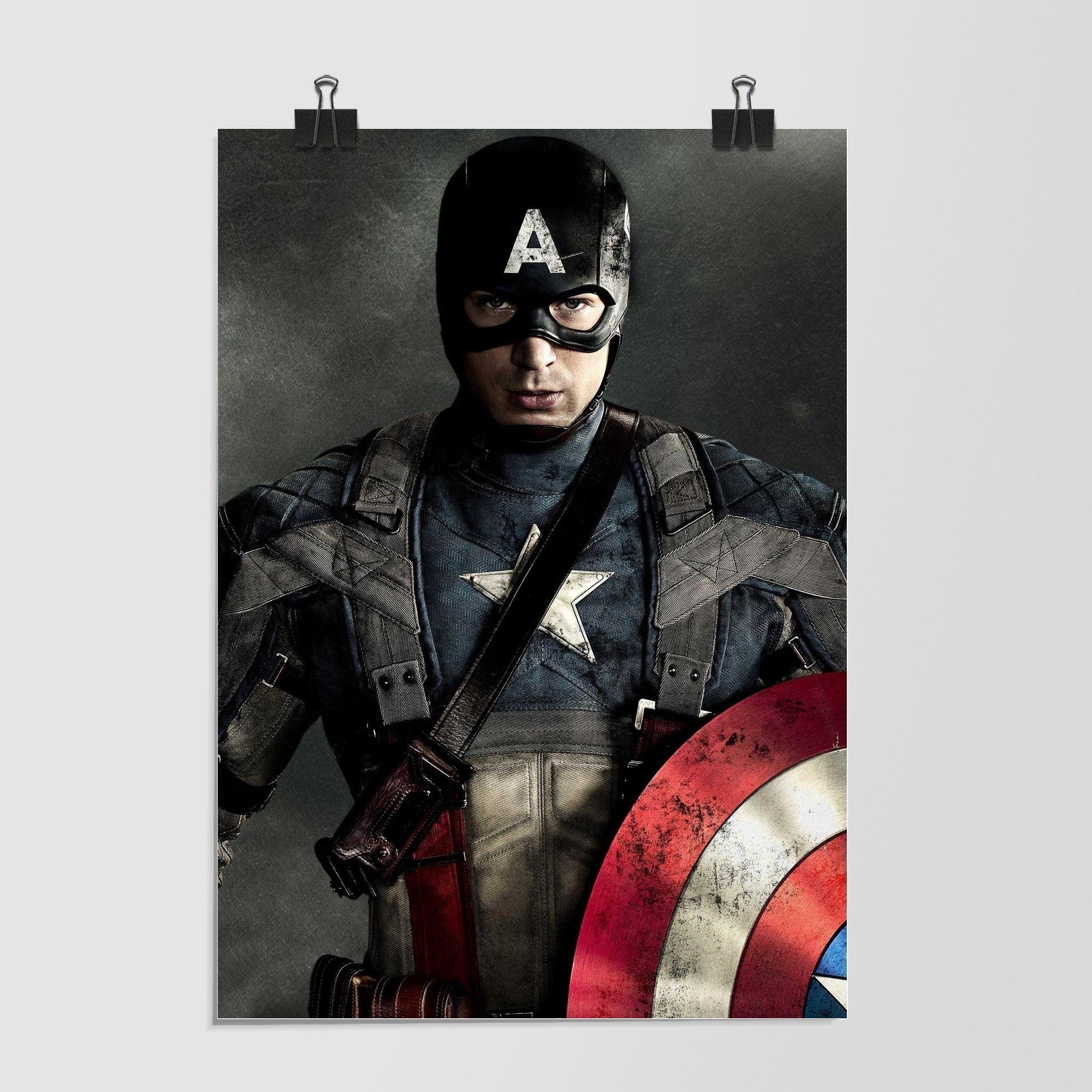 Captain America Black Dynamic Angle by Decalz