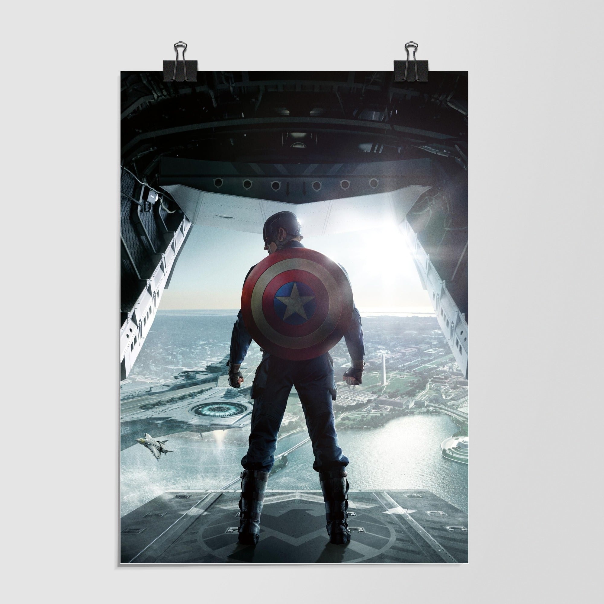 Captain America Black Iconic Moment by Decalz