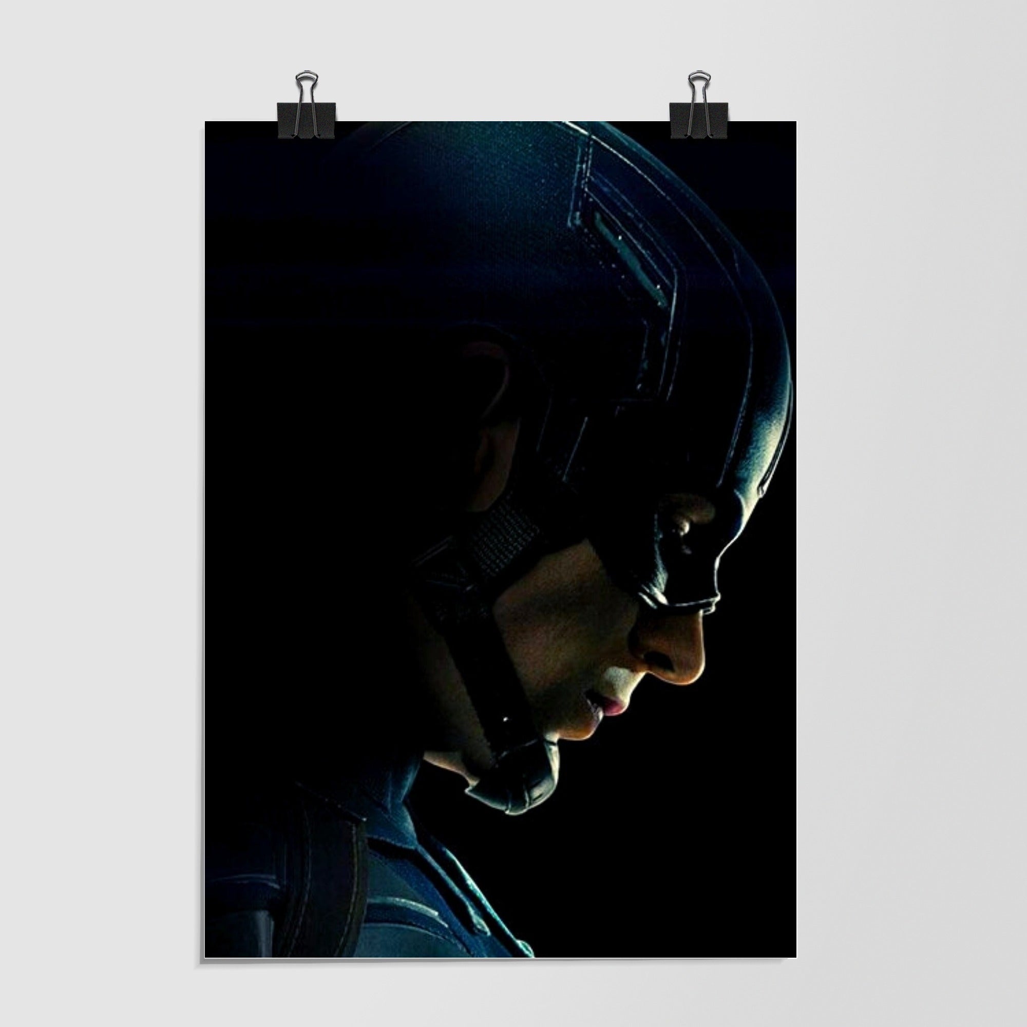 Captain America Black Night Scene by Decalz