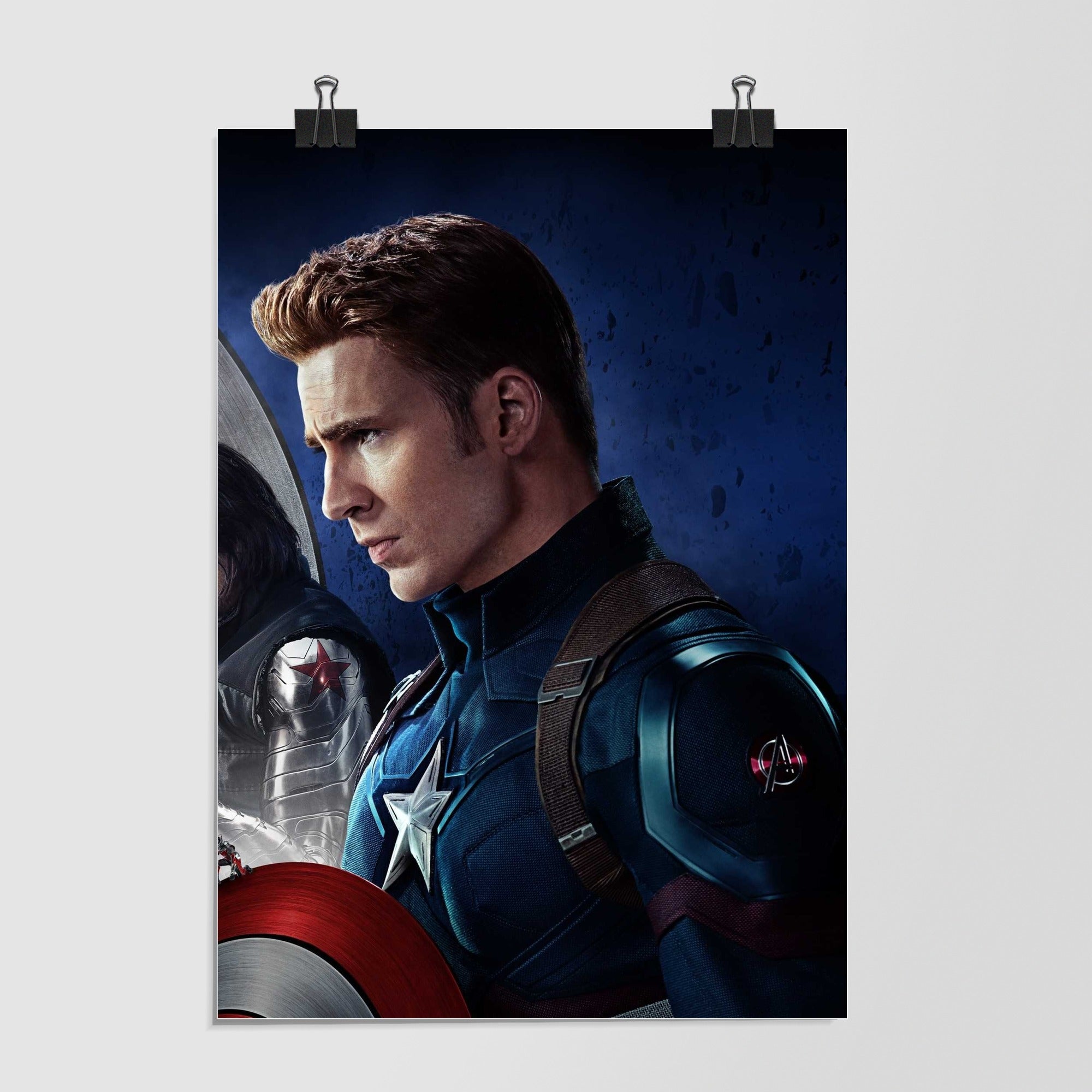 Captain America Black Studio Shot by Decalz