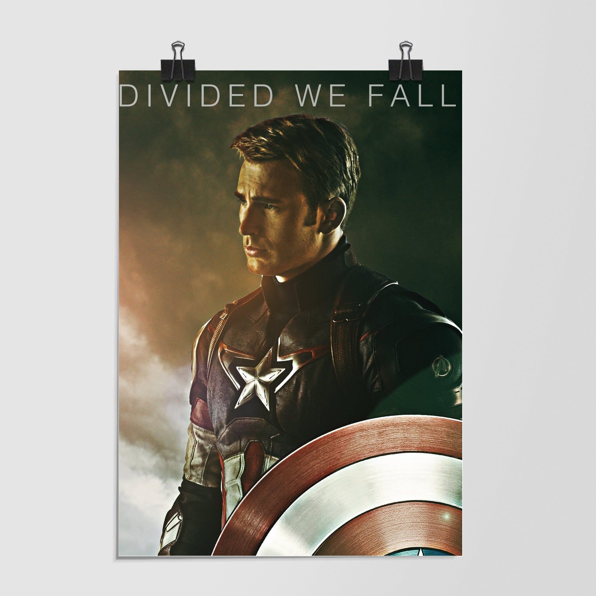 Captain America Civil War Black by Decalz