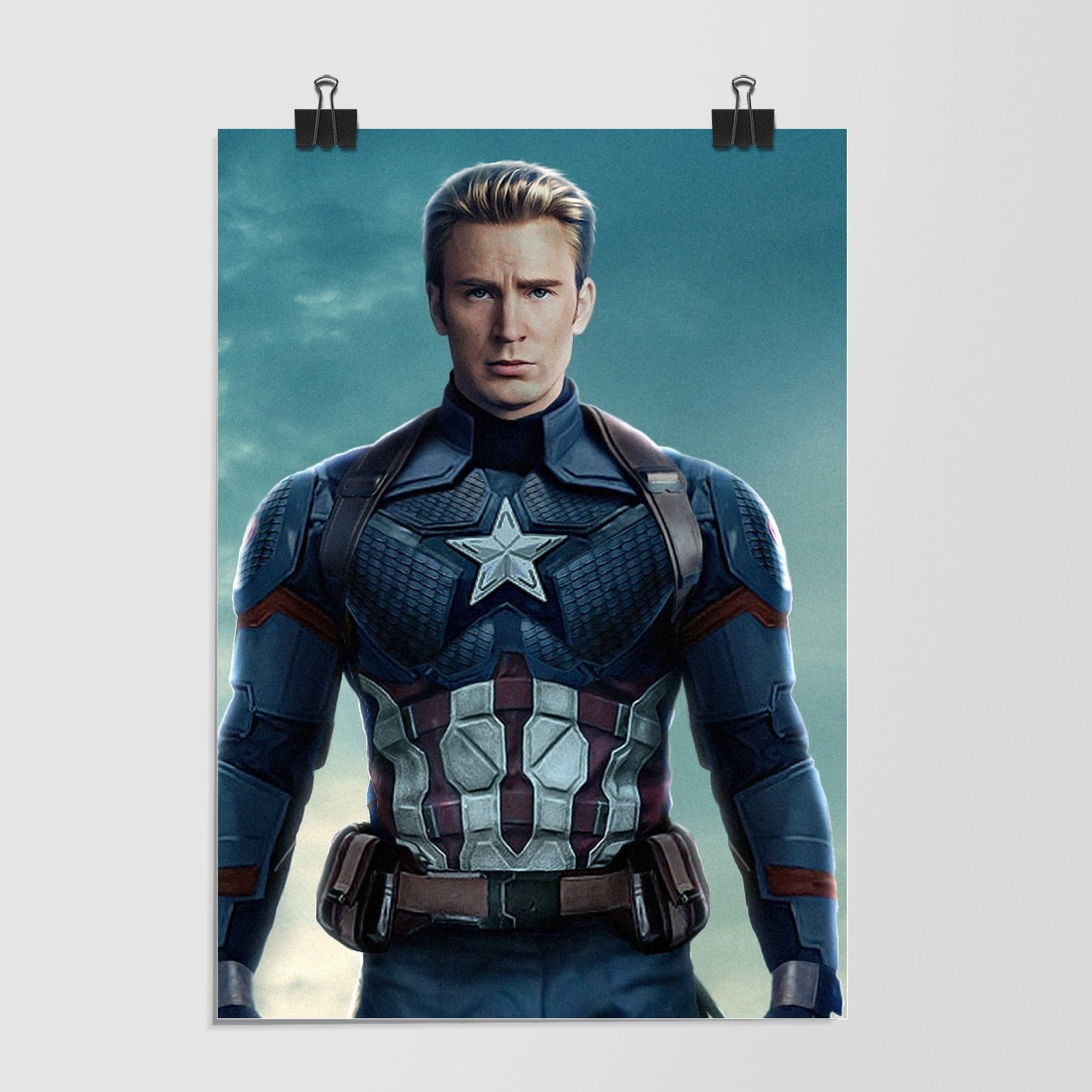 Captain America Teal by Decalz