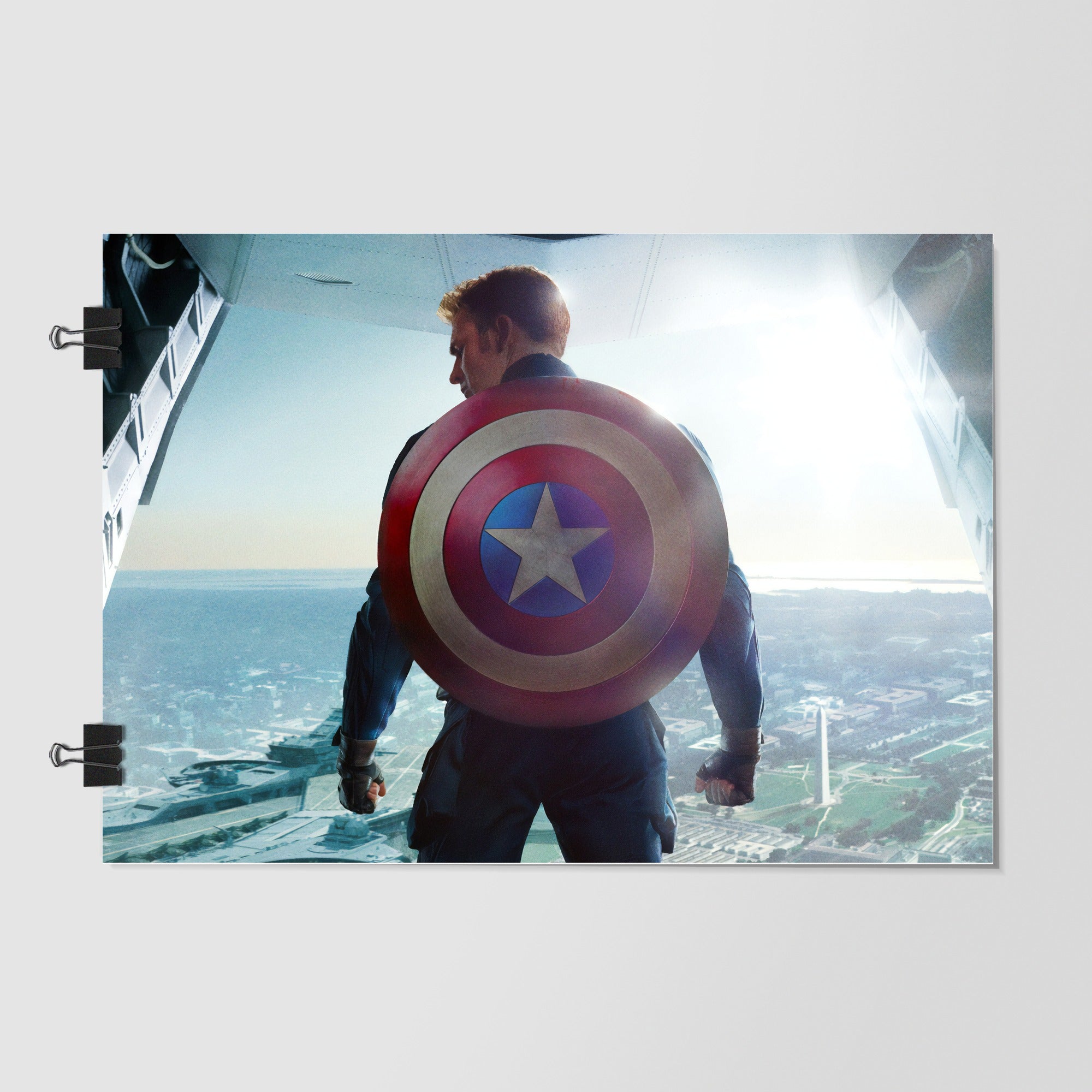 Captain America White by Decalz