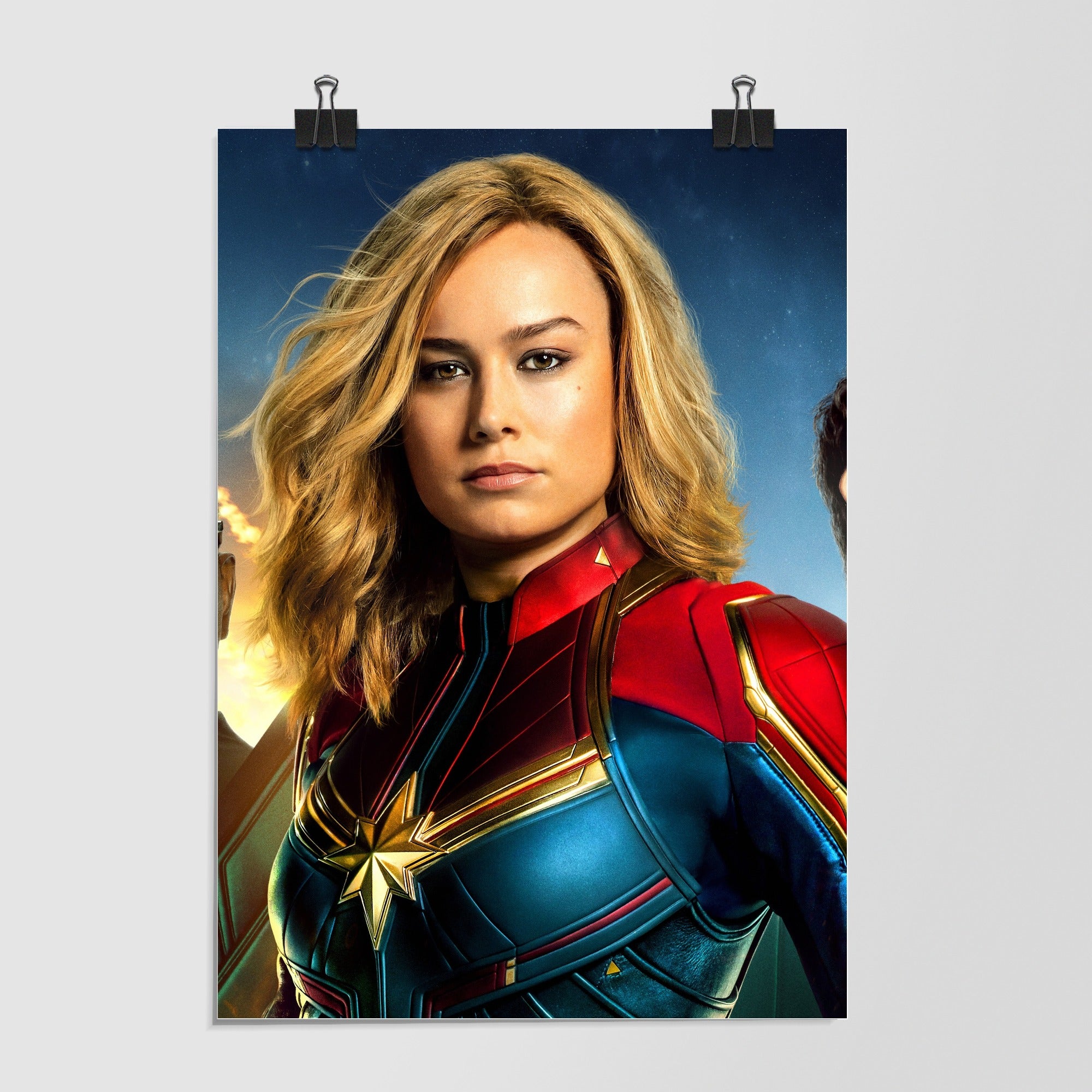 Captain Marvel Black Studio Shot by Decalz